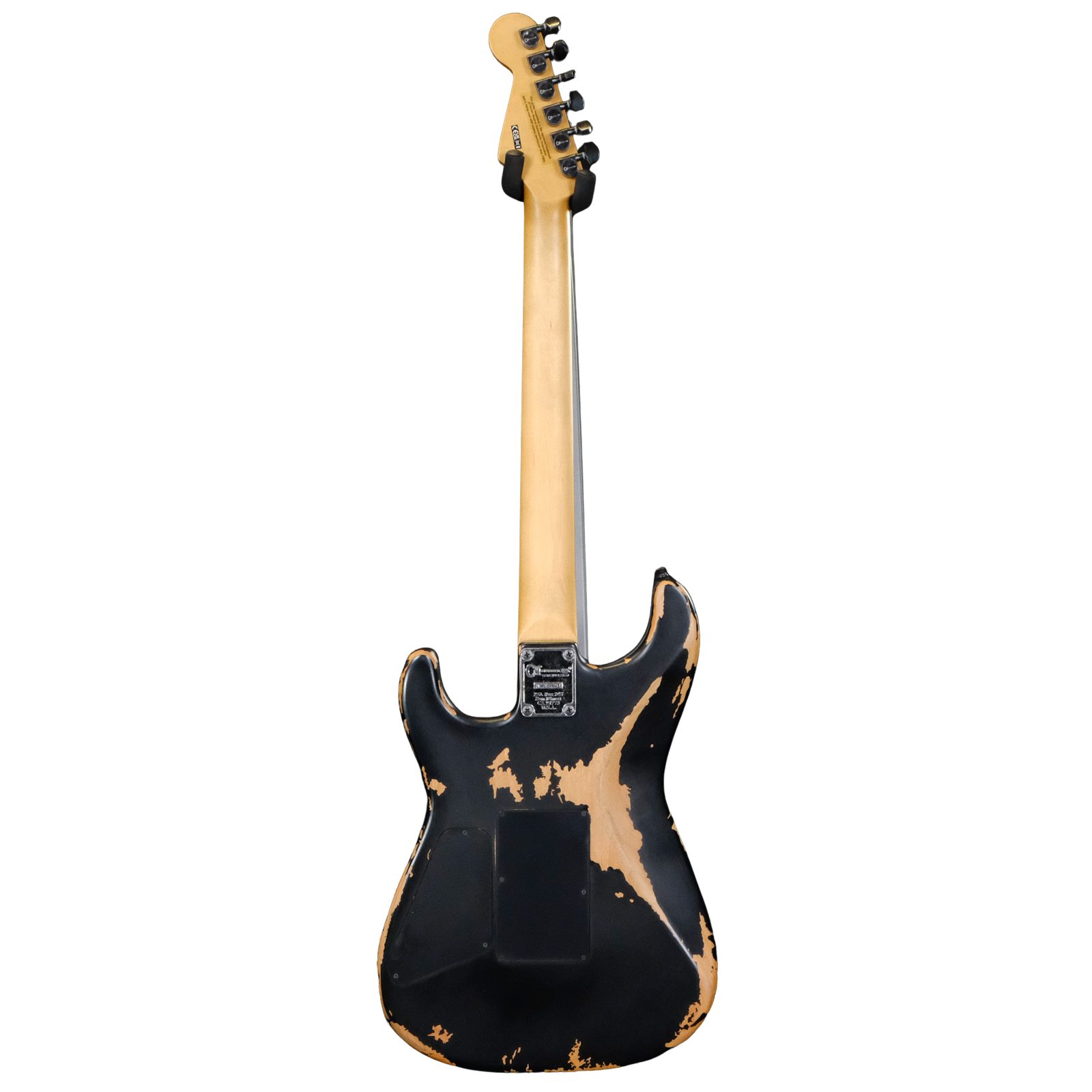 Charvel Pro-Mod Relic San Dimas Style 1 HH FR PF - Weathered Black