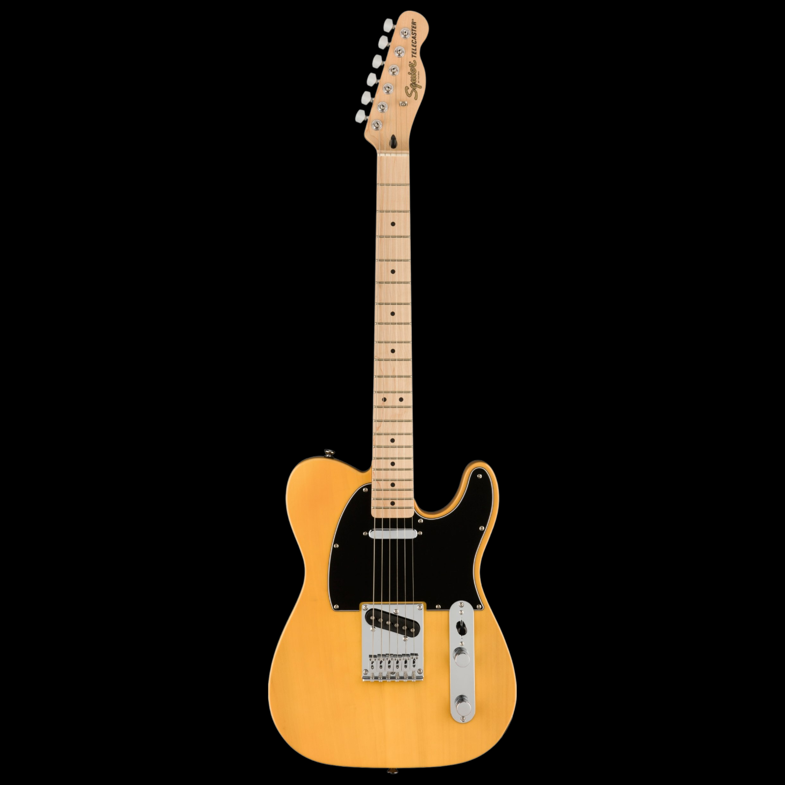 Squier Affinity Series Telecaster Electric Guitar - Butterscotch Blonde with Maple Fingerboard