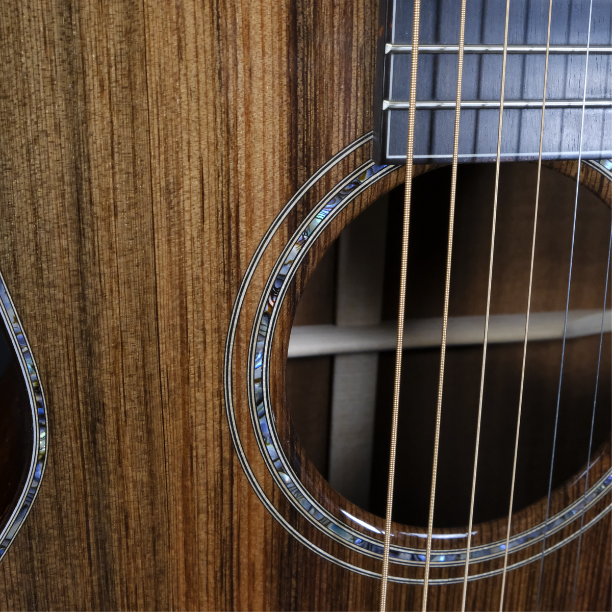 Santa Cruz OO Custom - Ribbon Bubinga / San Lorenzo Sinker Redwood