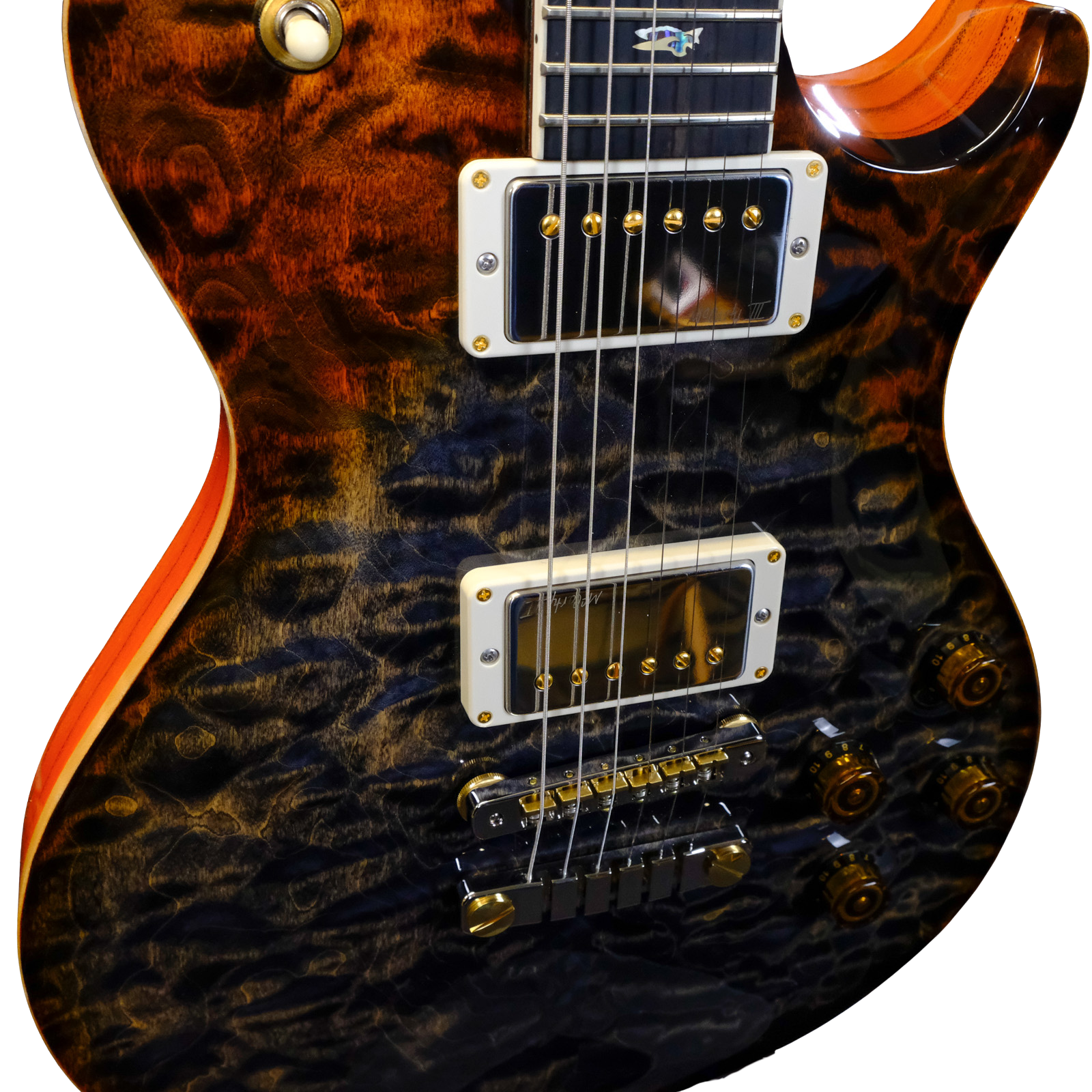 PRS Wood Library McCarty 594 Singlecut Quilted Maple - Burnt Maple Leaf