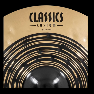 Meinl CC18DUC 18" Classics Custom Dual Crash - Palen Music