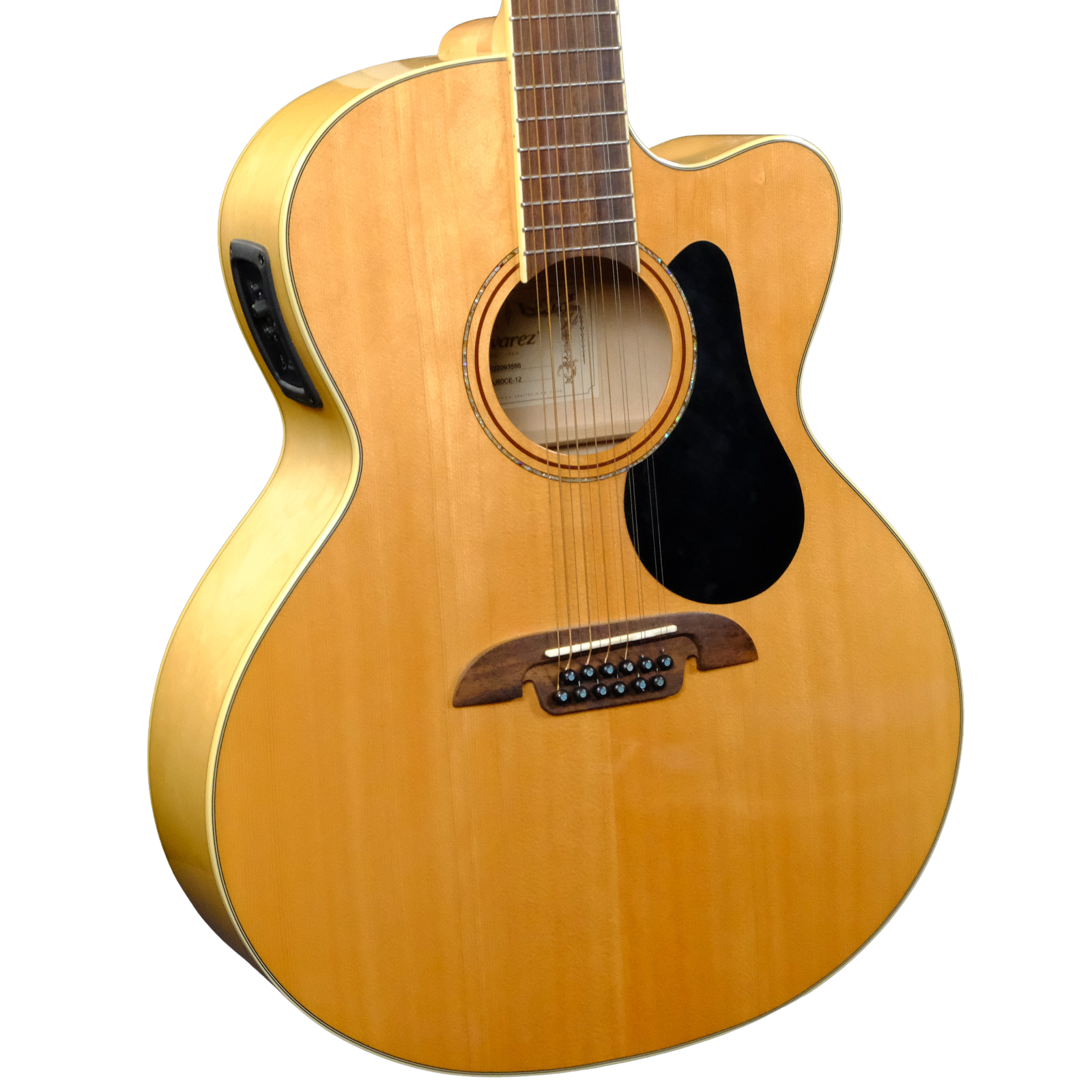 Alvarez AJ80CE12 Artist Jumbo 12-String - Natural