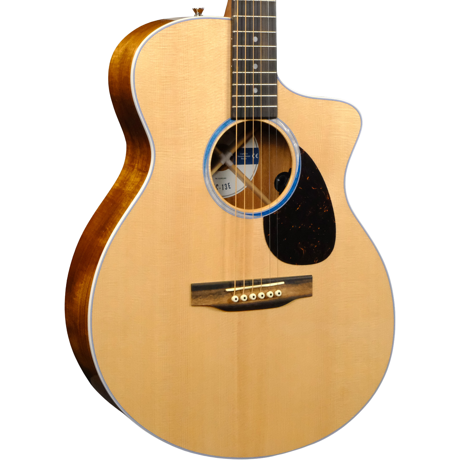 Martin SC-13E Acoustic-electric Guitar - Natural, Koa