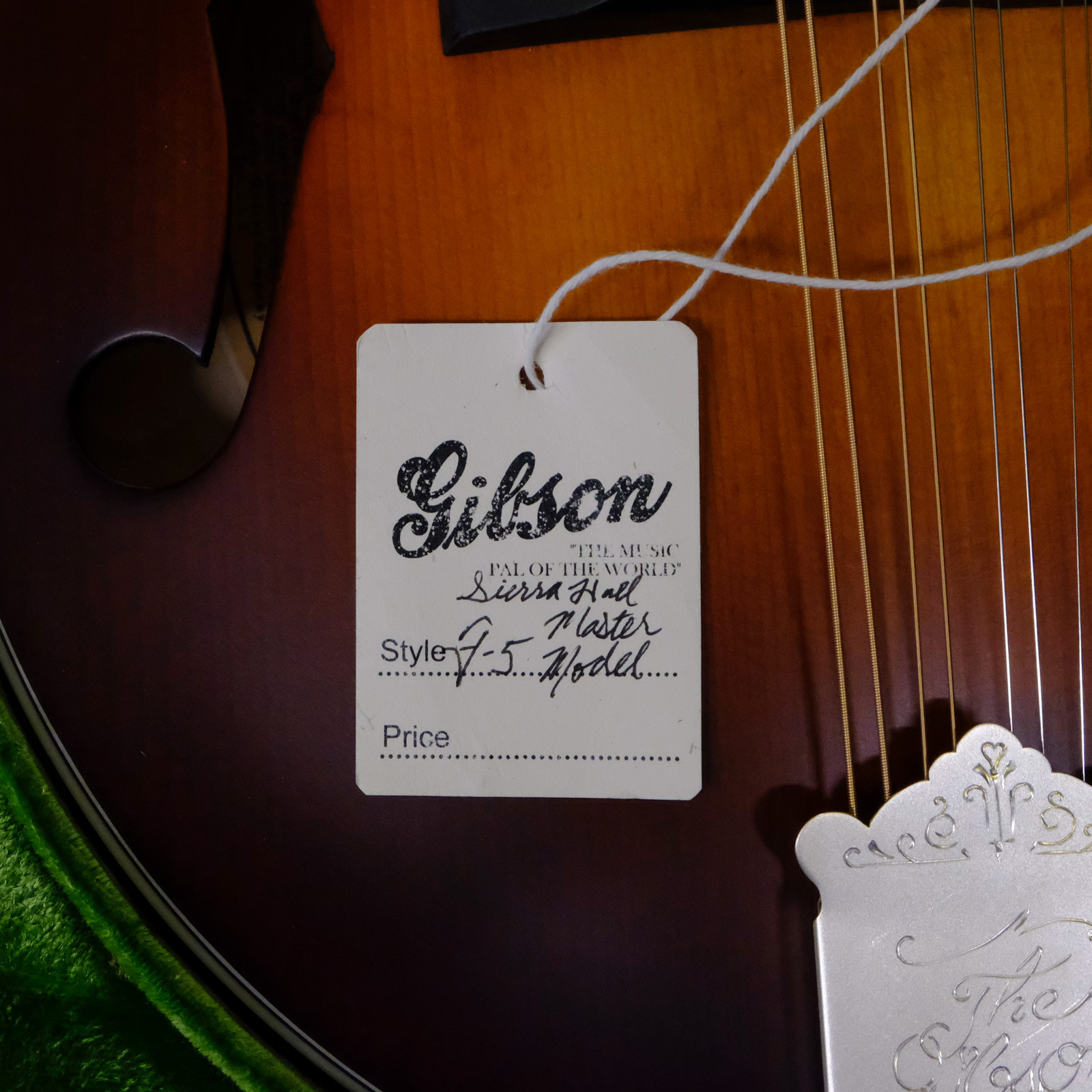 Gibson Custom Sierra Hull F-5 Master Model - Sierra Burst VOS Varnish