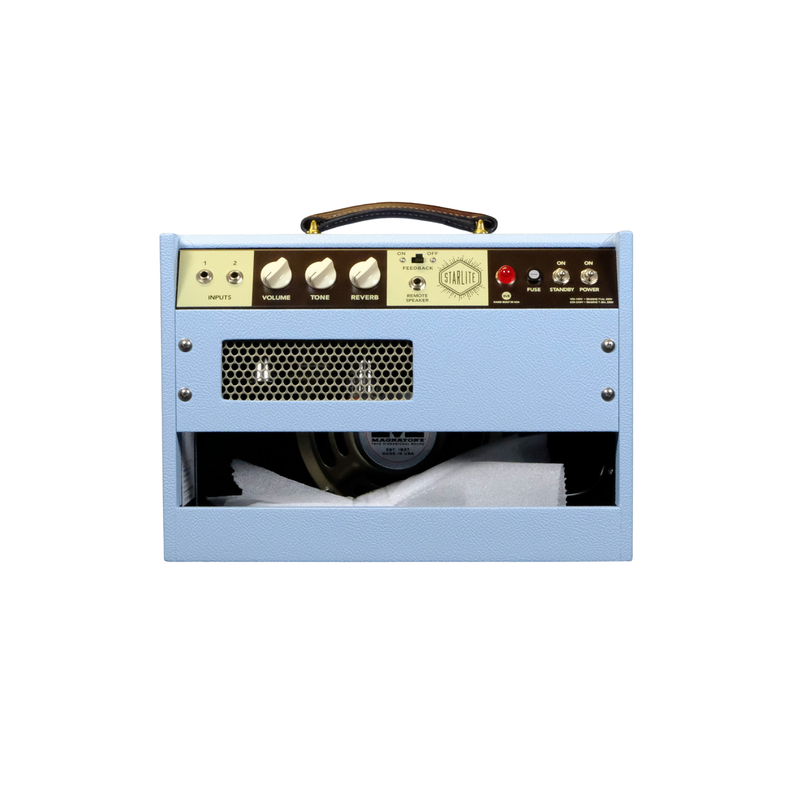 Magnatone Starlite 1x8 Combo w/ Reverb - Custom Color Carolina Blue