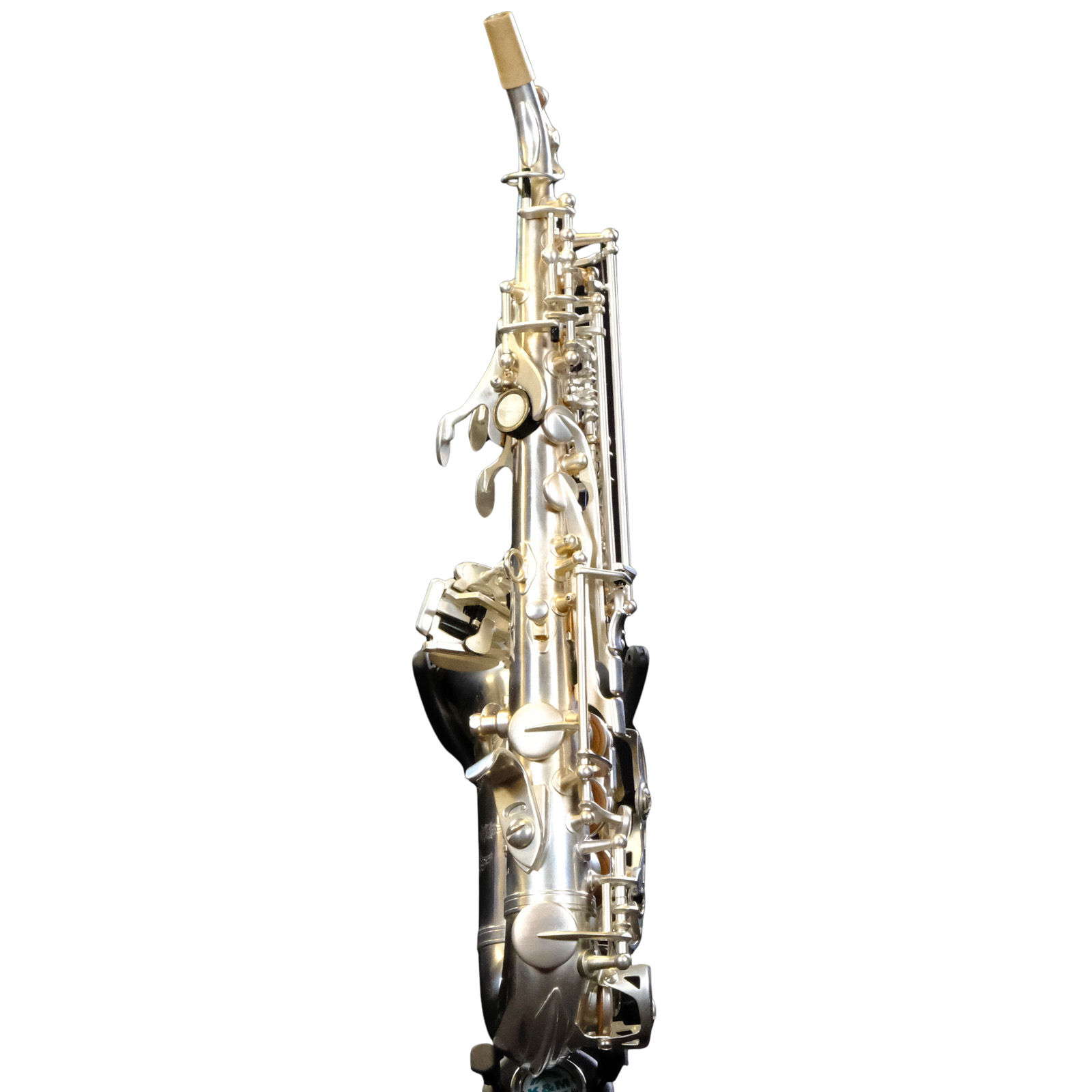 Rampone & Cazzani R1 Jazz Curved Soprano Saxophone - Silver - 2004/J/AG