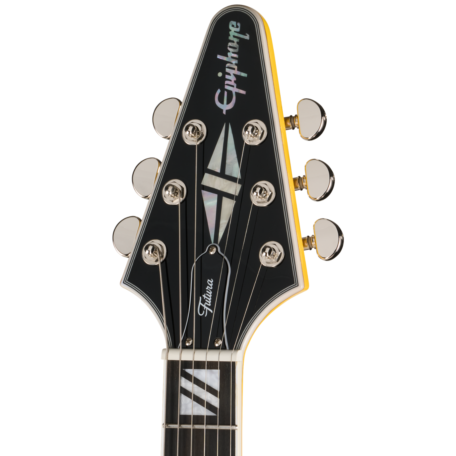 ***PREORDER*** Epiphone Futura Flying V Custom - Quicksilver Shift ***PREORDER***