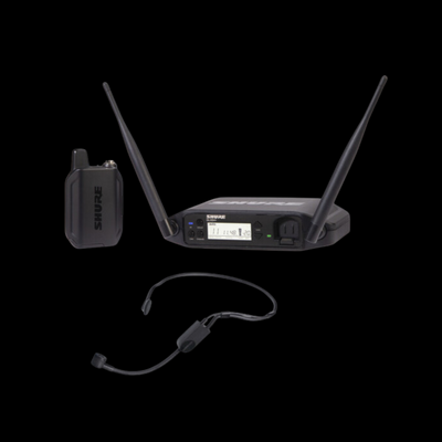 Shure GLXD14+/PGA31 Digital Wireless Headset System with PGA31 Headset Microphone - Palen Music