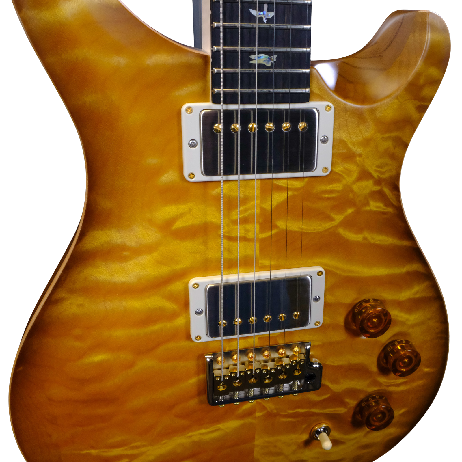 PRS Wood Library DGT Flame Maple - Livingston Lemondrop