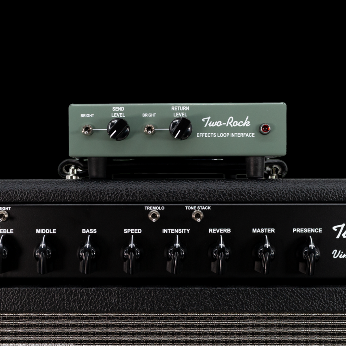 Two-Rock Tube Buffered Effects Loop Interface - Green