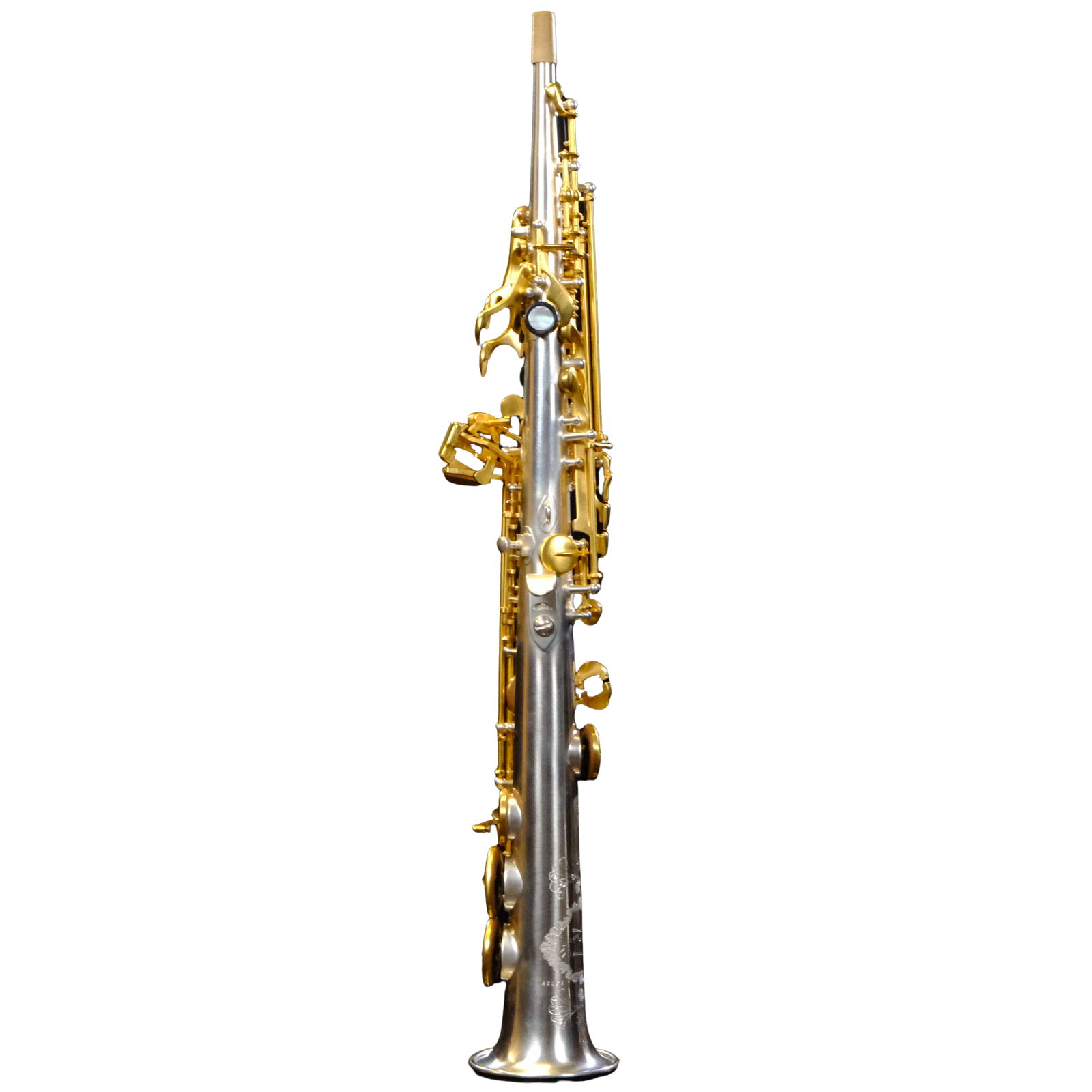 Rampone & Cazzani R1 Jazz Straight Soprano Saxophone - Silver and Gold - 2002/J/AUG