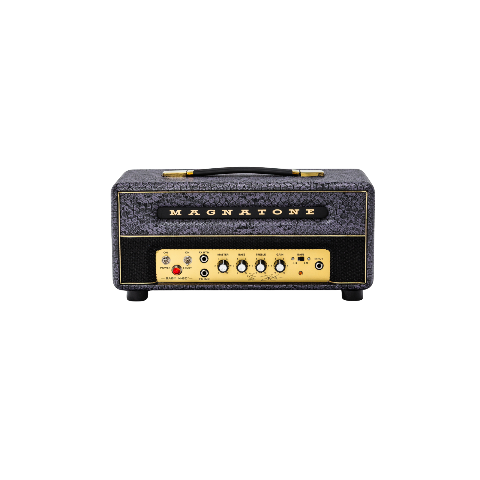 Magnatone Baby M-80 Head Slash Collection - Purple Python