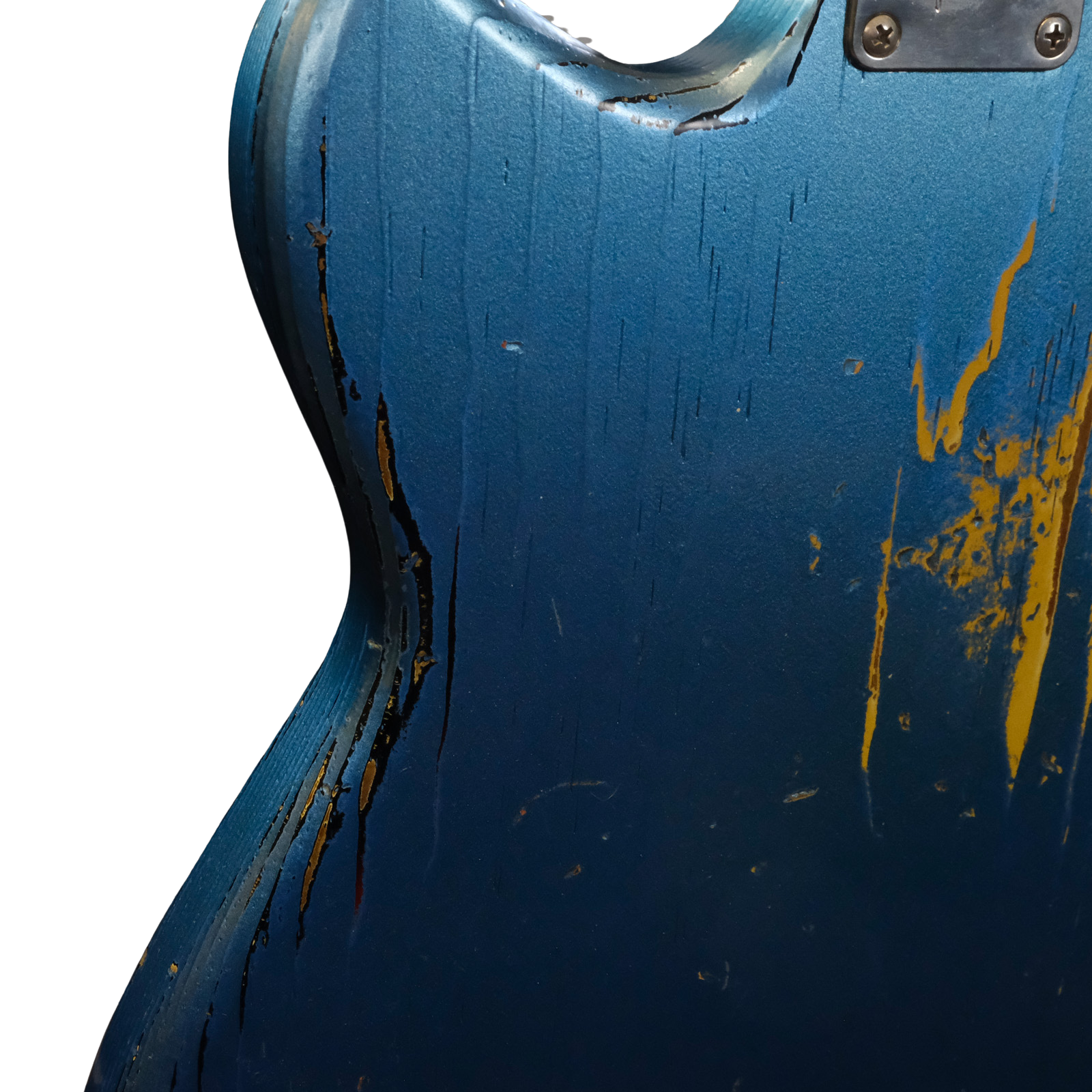 Novo Serus J Nucleus - Lake Placid Blue over '64 3-Tone Burst