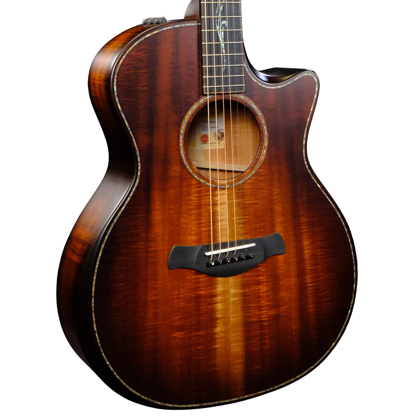 Taylor K24ce Builder's Edition Acoustic Guitar - Kona Burst