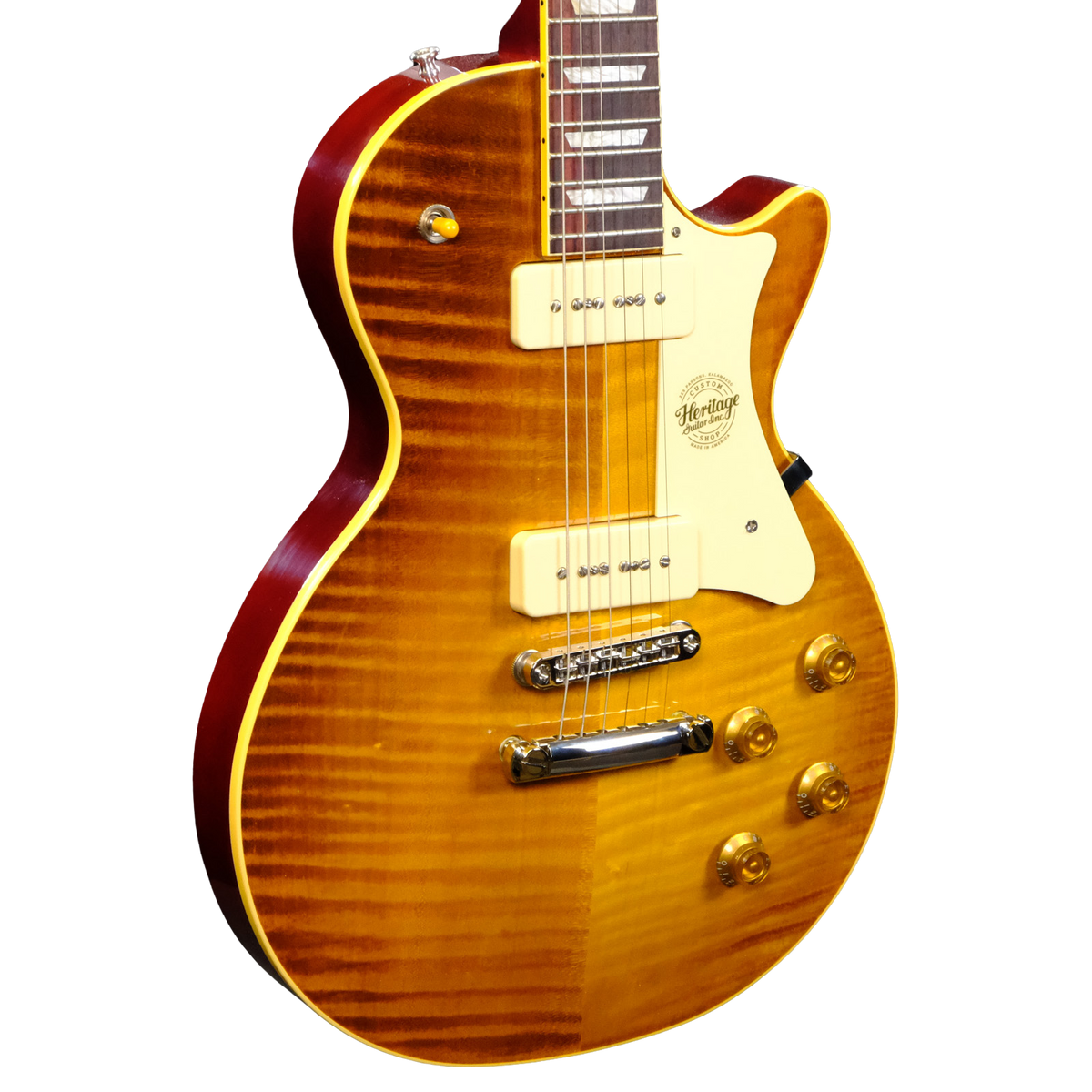Heritage Custom Shop Core Collection H-150 P90 - Dirty Lemon Burst