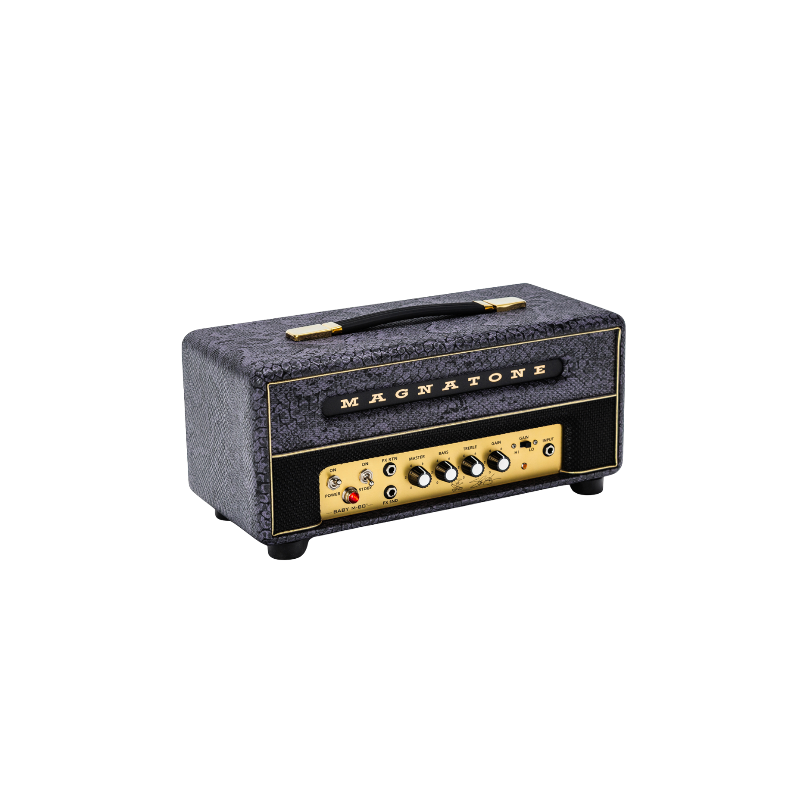 Magnatone Baby M-80 Head Slash Collection - Purple Python