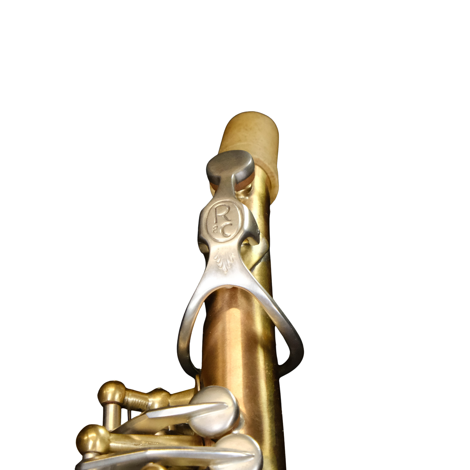 Rampone & Cazzani Solid Bronze Half-Curved Soprano Sax w/High G - 2003/SB/G