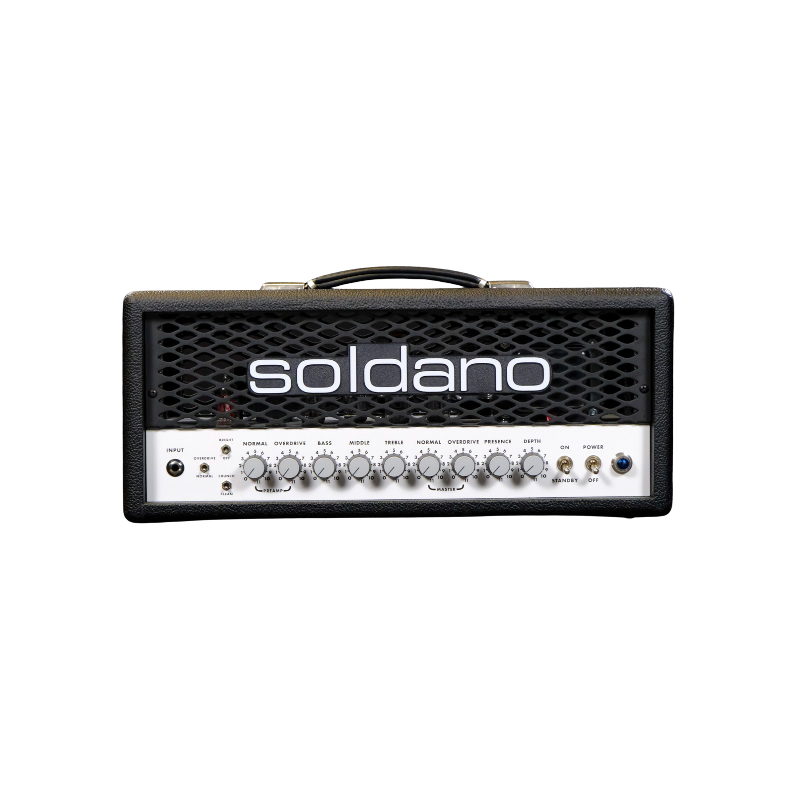 Used Soldano SLO-30 Super Lead Overdrive 30-watt Tube Head - Metal Grille