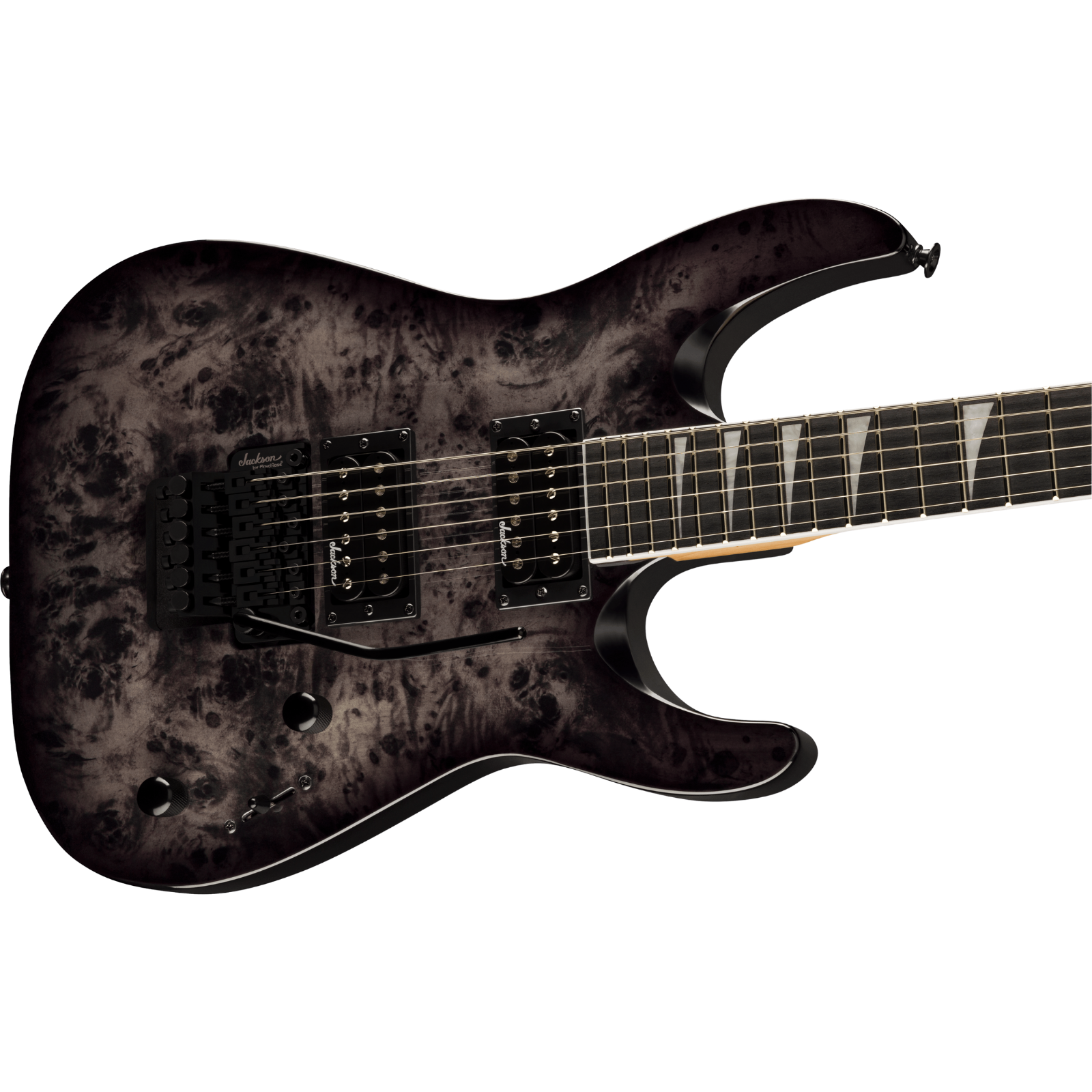 Jackson JS Series Dinky Arch Top JS32 DKAP - Transparent Black