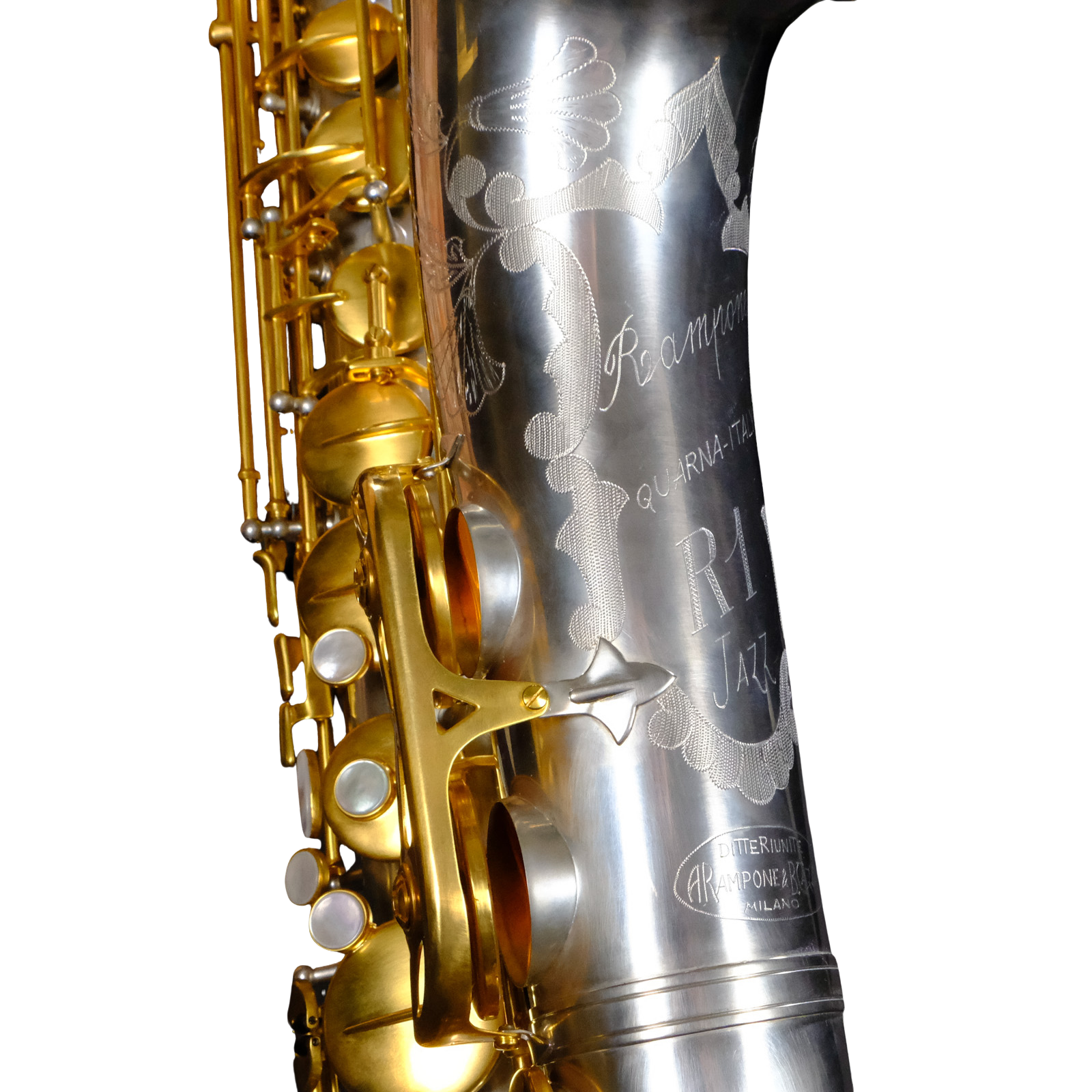 R1 Jazz Tenor Saxophone - Silver & Gold - 2008/J/AUG