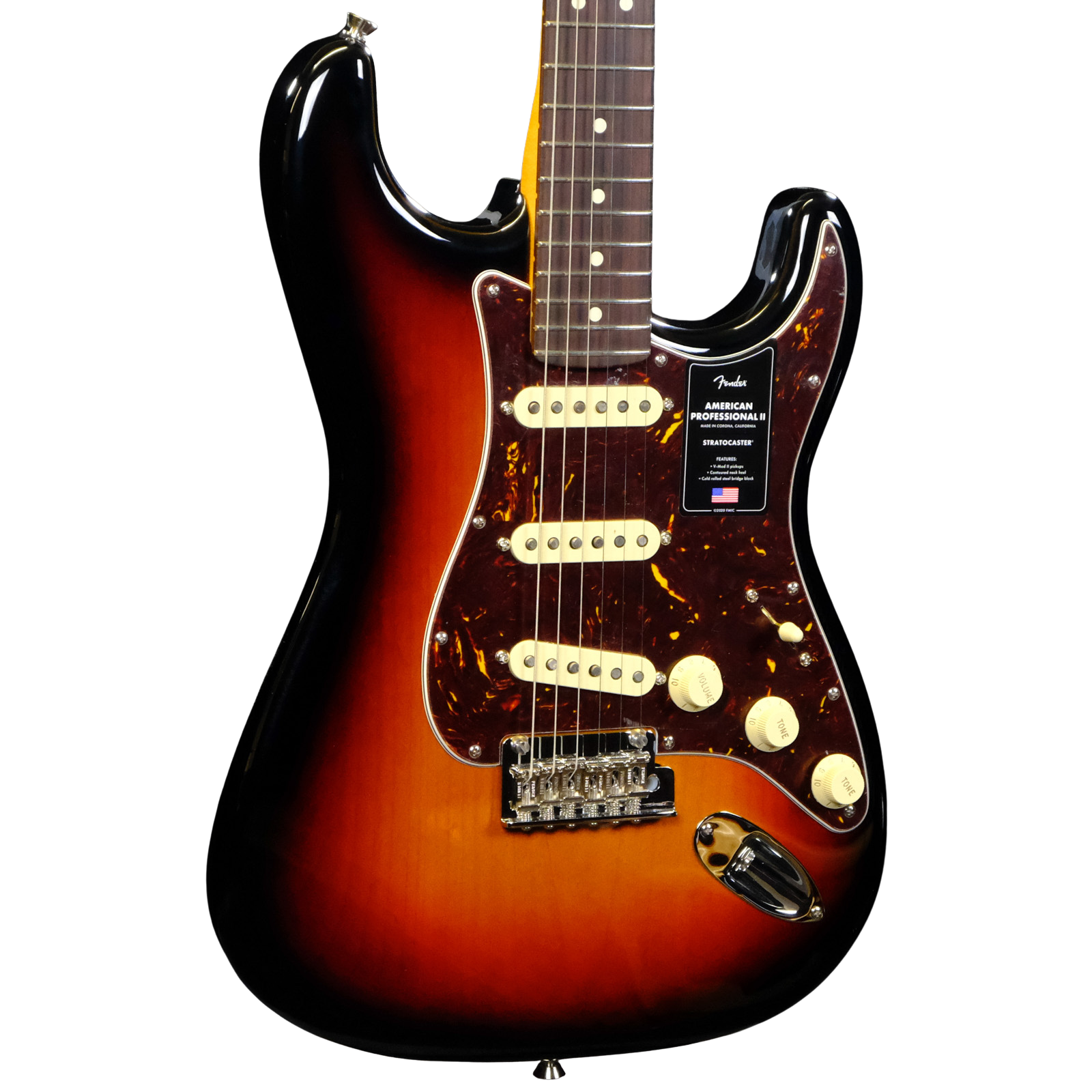 Fender American Professional II Stratocaster - 3-Color Sunburst
