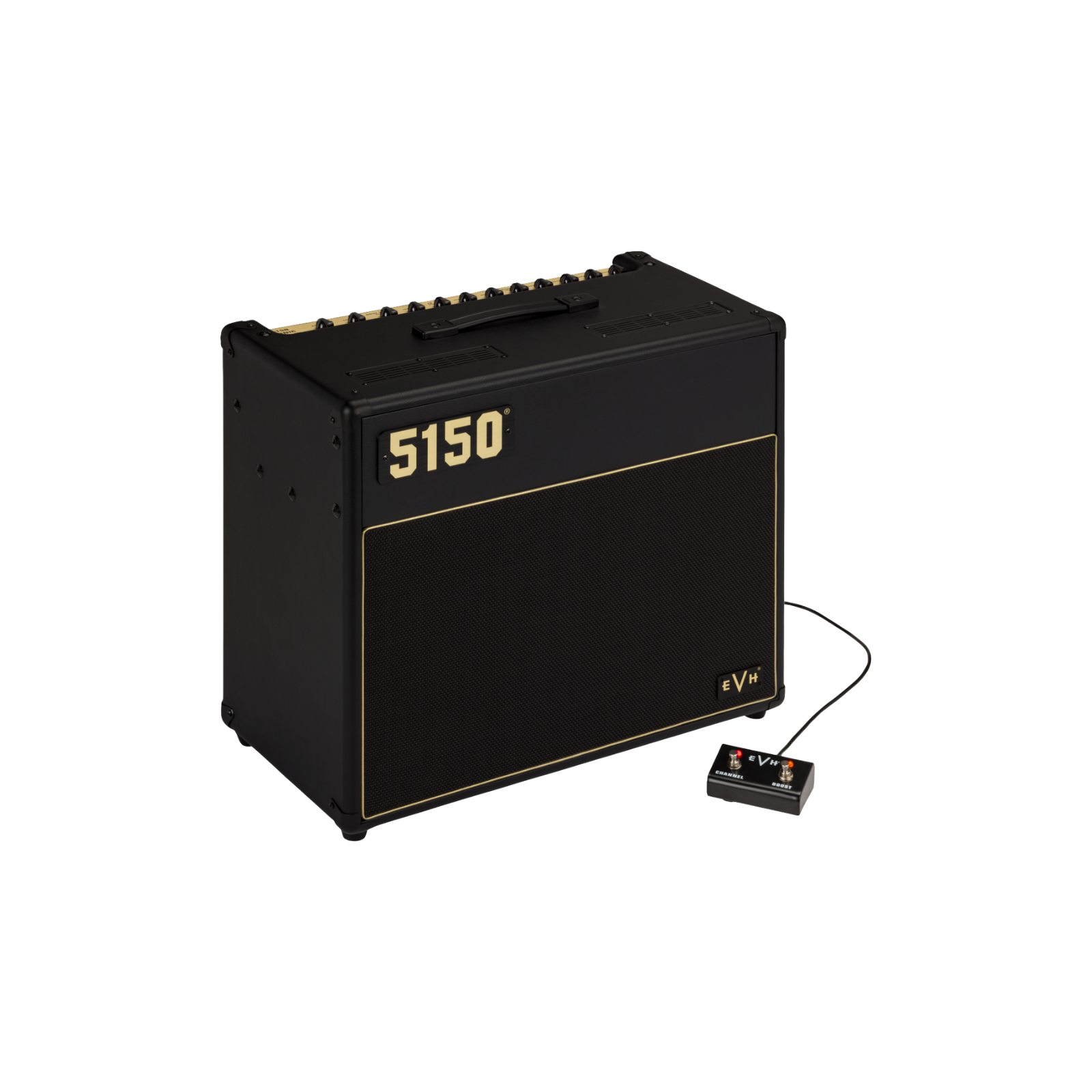 EVH 5150 Iconic Series EL34 40-watt 1x12 Combo Amp - Black/Gold