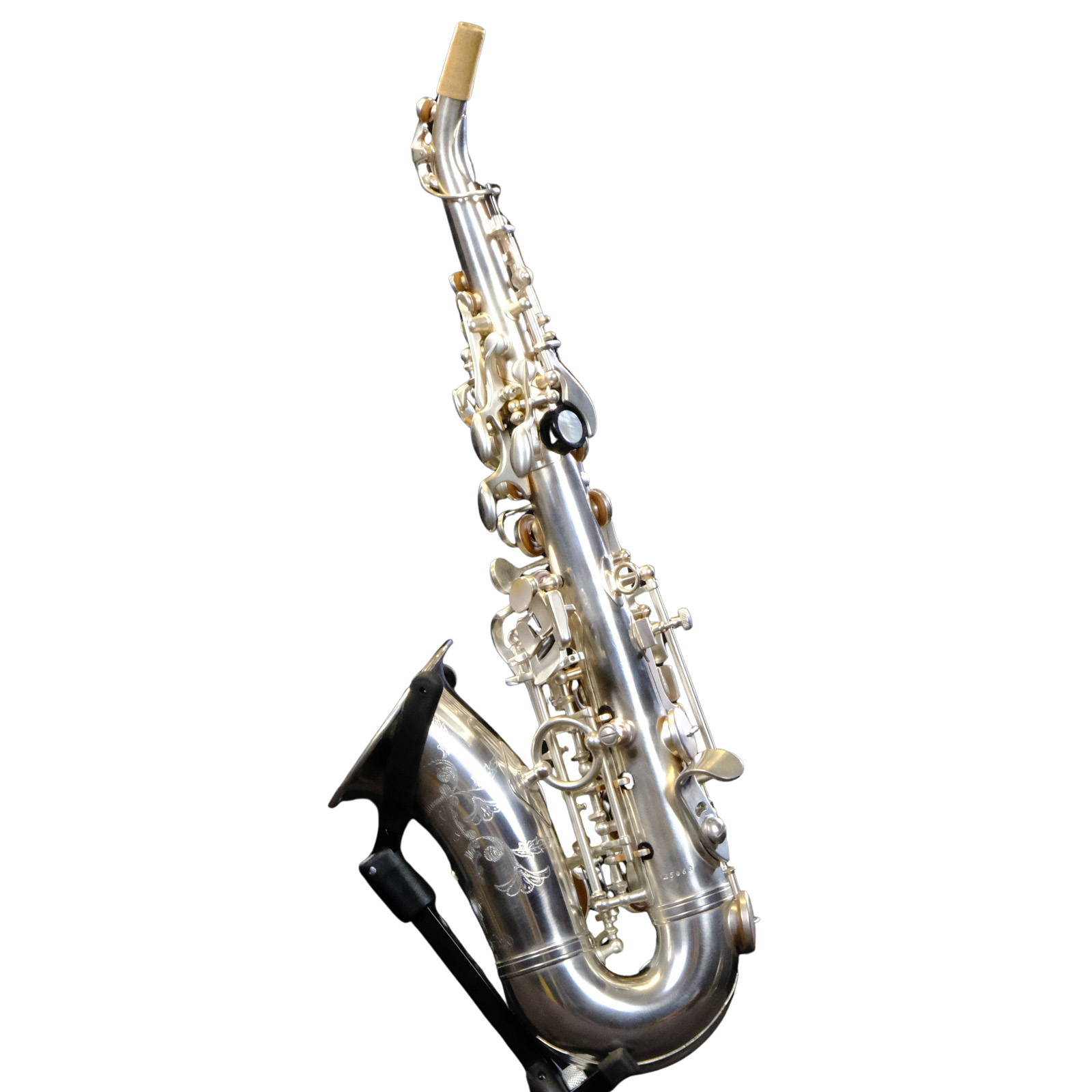 Rampone & Cazzani R1 Jazz Curved Soprano Saxophone - Silver - 2004/J/AG