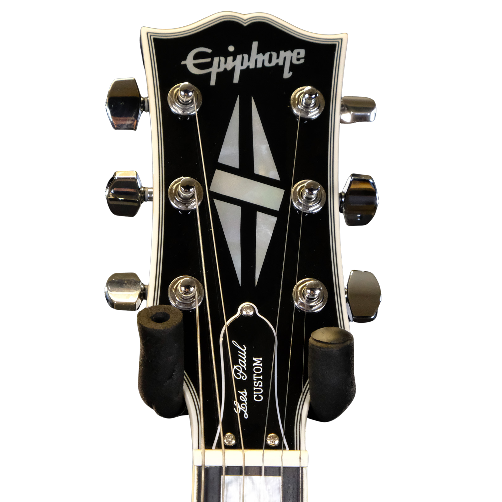 Used Epiphone Adam Jones 1979 Les Paul Custom Electric Guitar - Antique Silverburst with Case