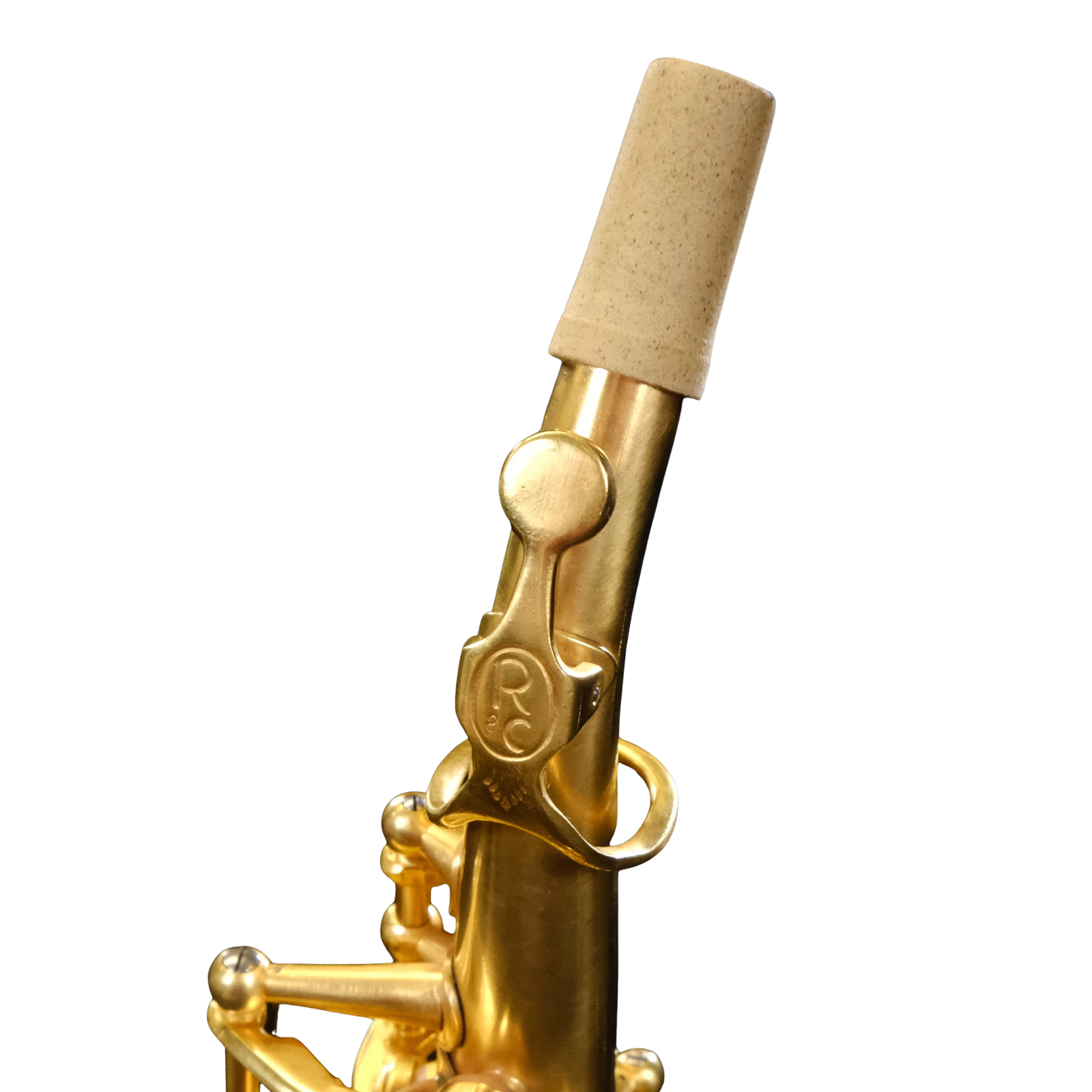 Rampone & Cazzani R1 Jazz Curved Soprano Saxophone - Gold - 2004/J/AU