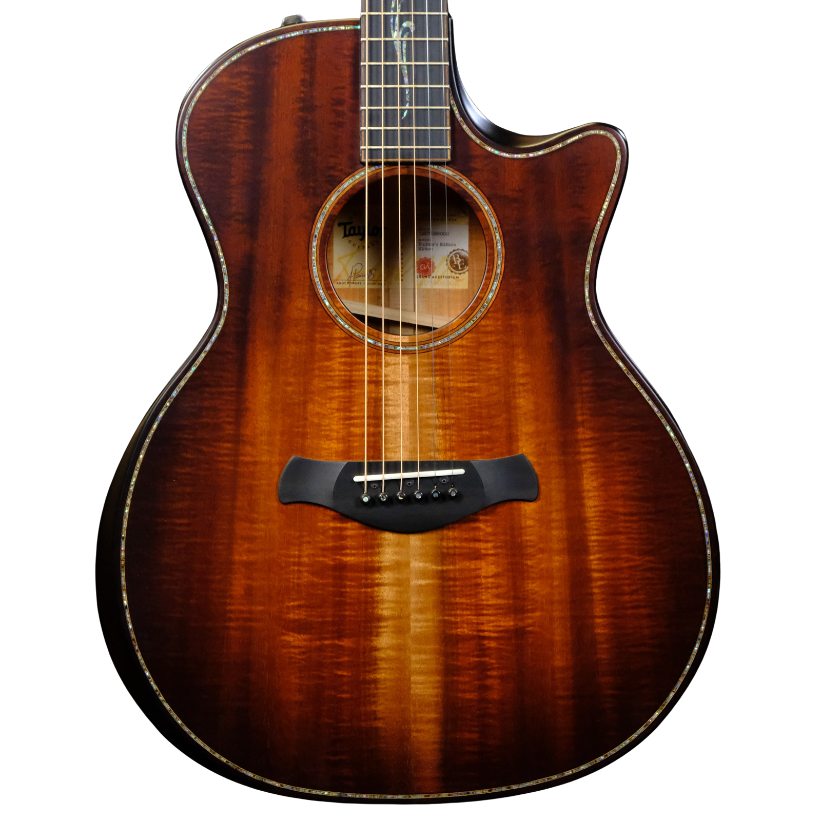 Taylor K24ce Builder's Edition Acoustic Guitar - Kona Burst