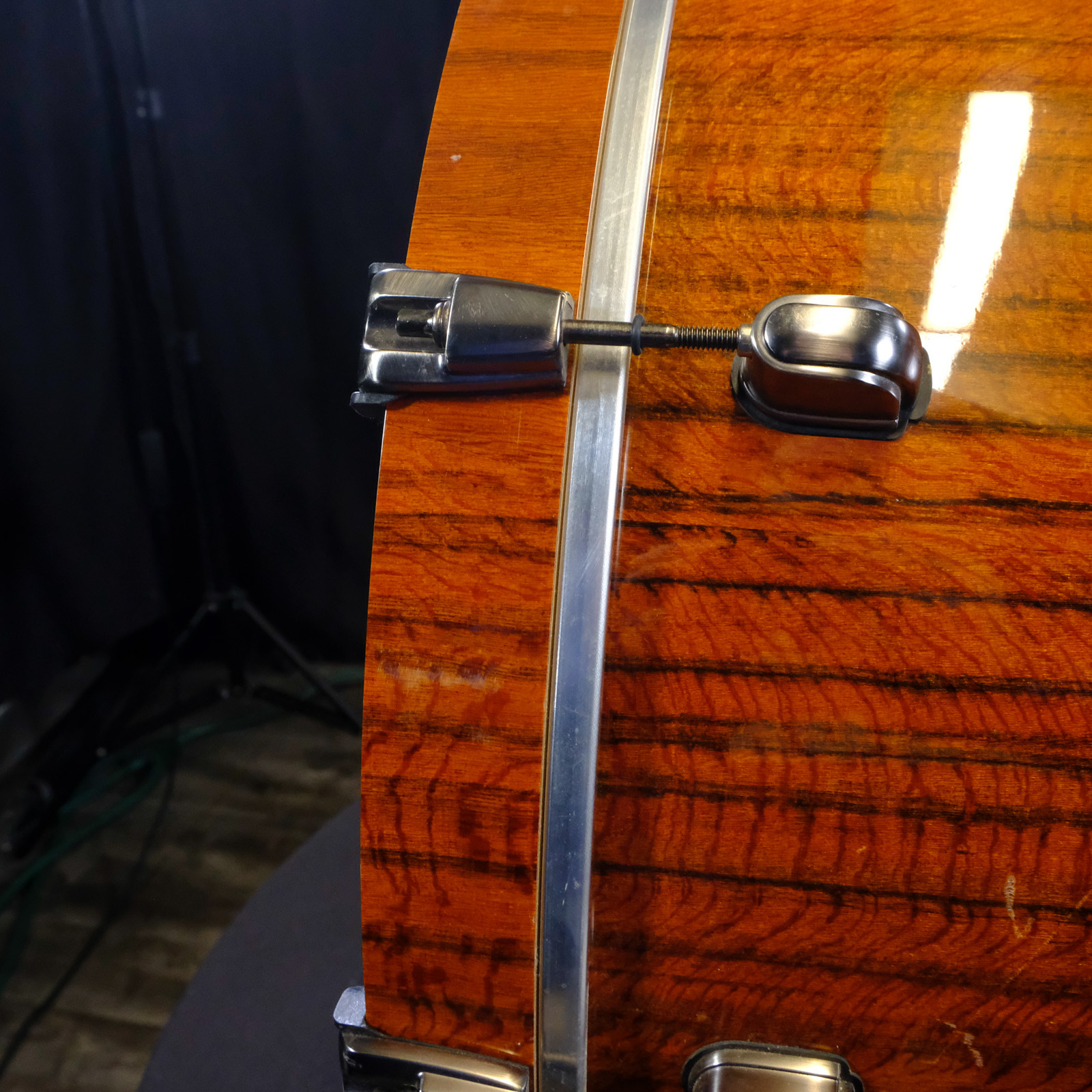 Used Tama Starclassic  Birch/Bubinga Shell Pack - Crimson Tigerwood Fade