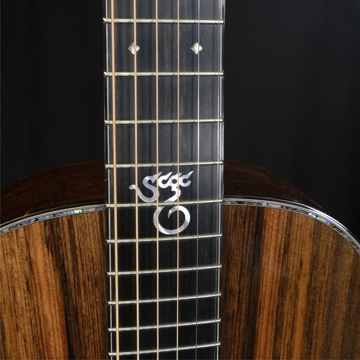 Santa Cruz OO Custom - Ribbon Bubinga / San Lorenzo Sinker Redwood