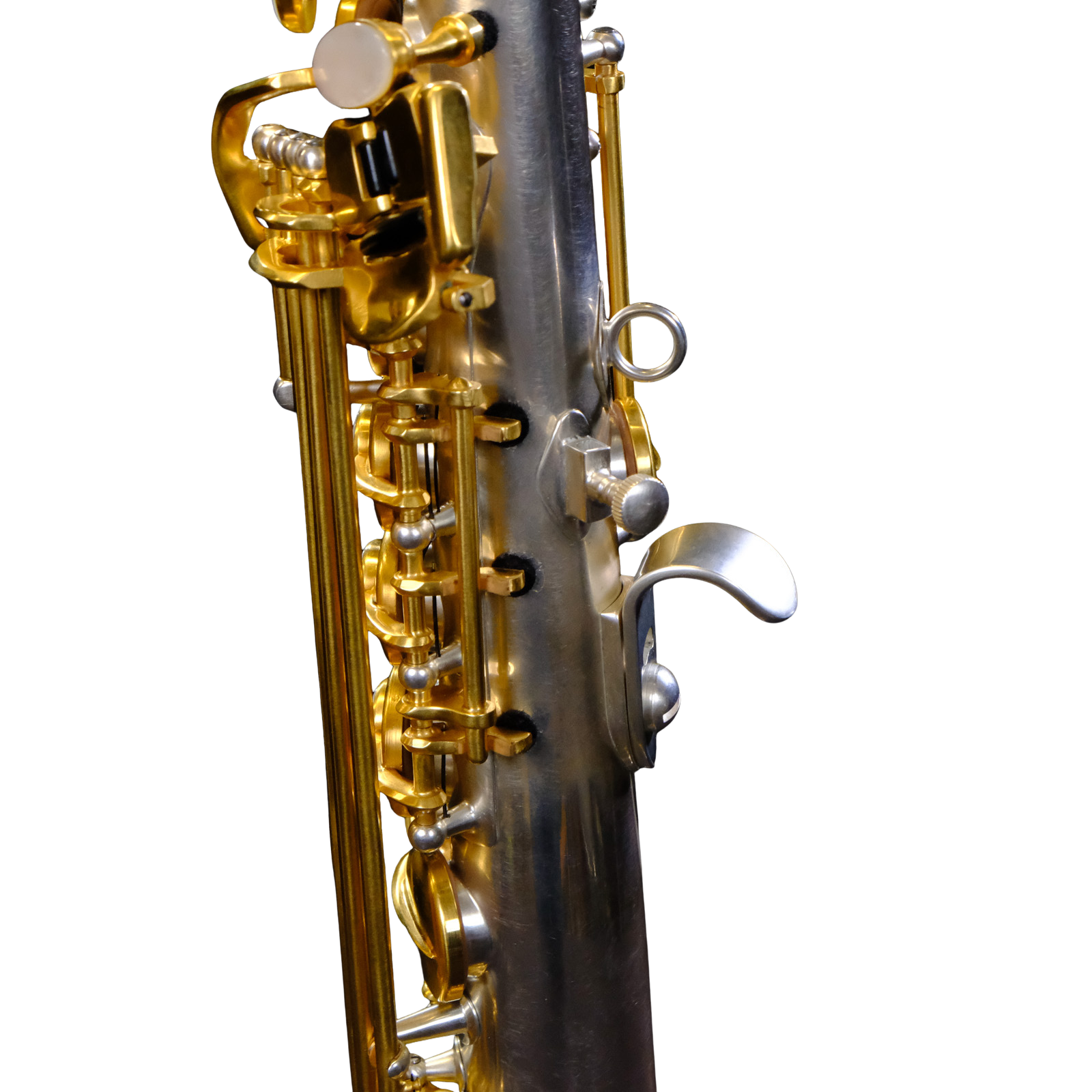 Rampone & Cazzani R1 Jazz Straight Soprano Saxophone - Silver and Gold - 2002/J/AUG