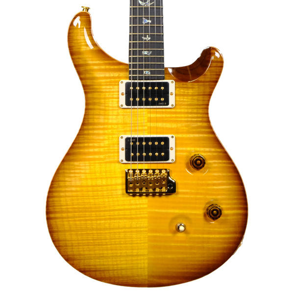 PRS Wood Library Custom 24 10-Top Flame - Livingston Lemondrop