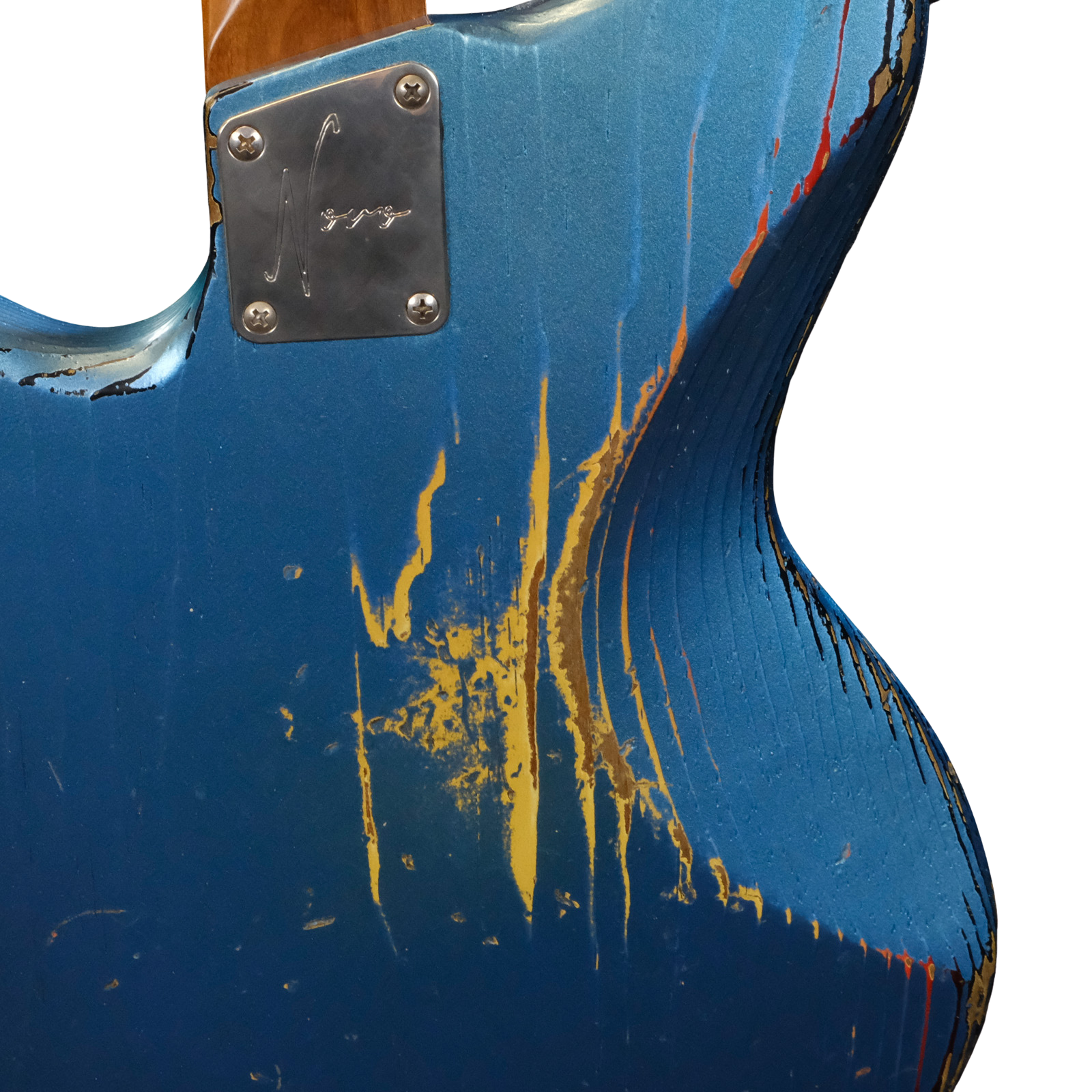 Novo Serus J Nucleus - Lake Placid Blue over '64 3-Tone Burst