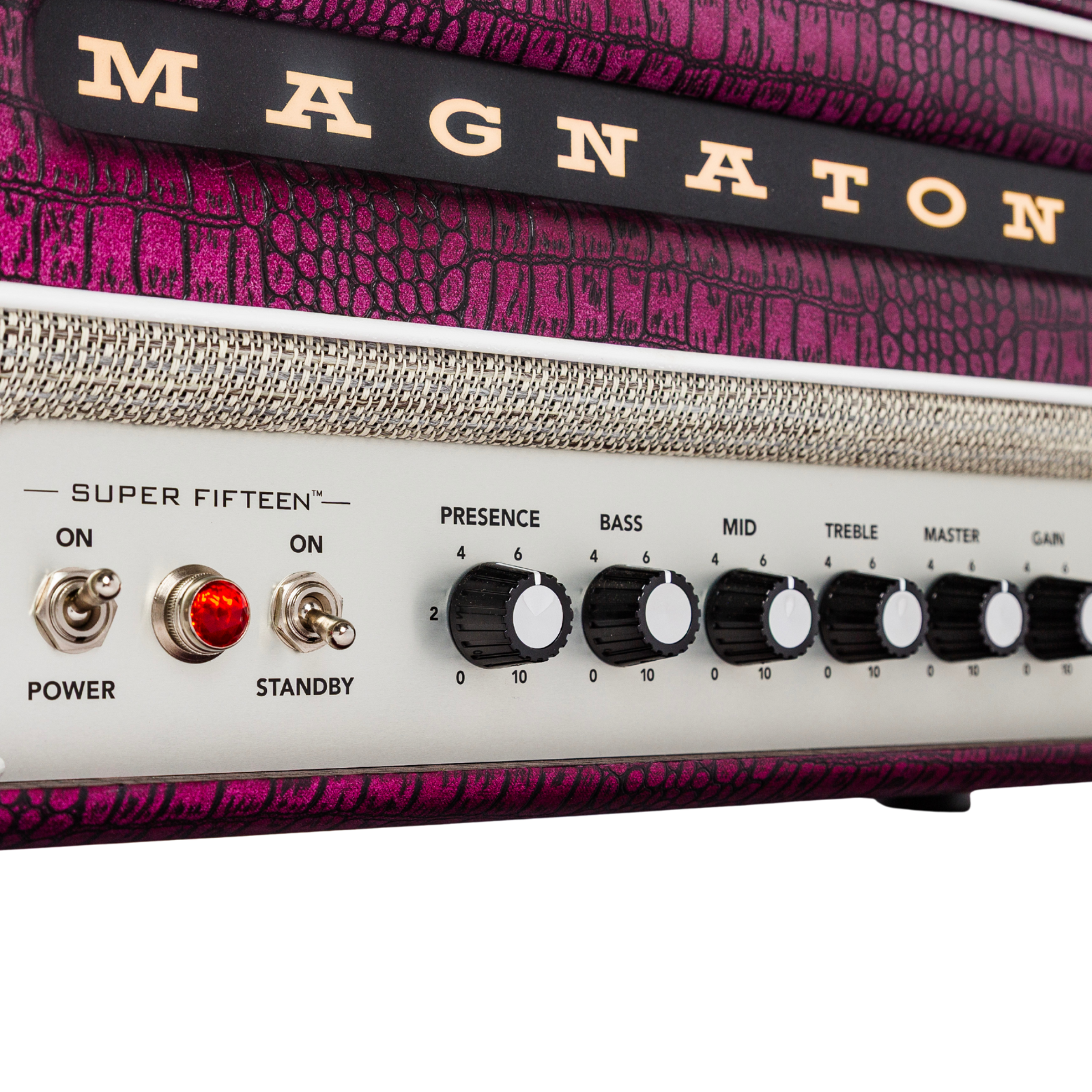 Magnatone Super Fifteen Billy Gibbons Chrome Grape Head