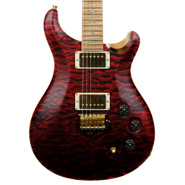 PRS Wood Library DGT Electric Guitar with Bird Inlays - Red Tiger