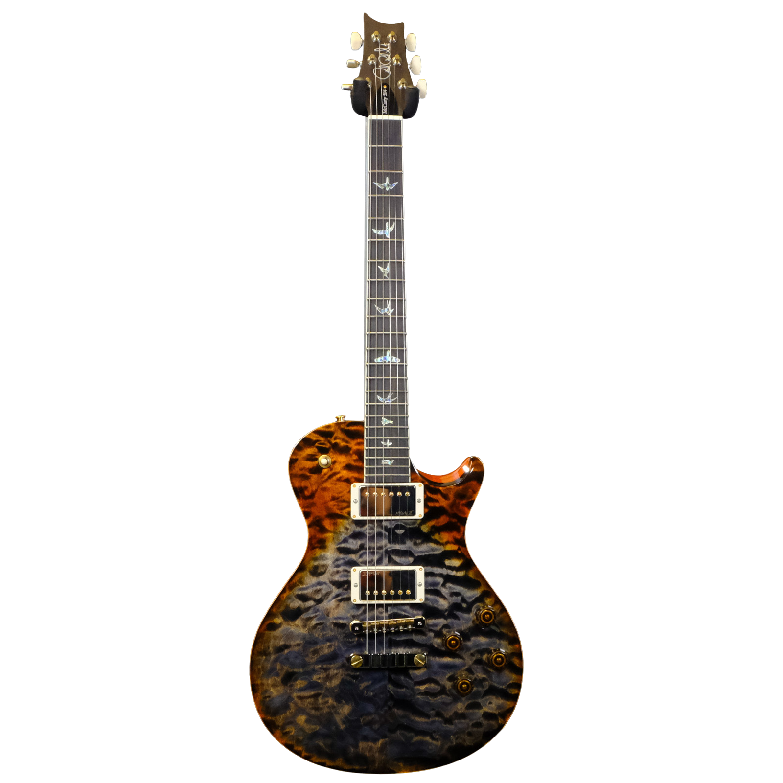 PRS Wood Library McCarty 594 Singlecut Quilted Maple - Burnt Maple Leaf