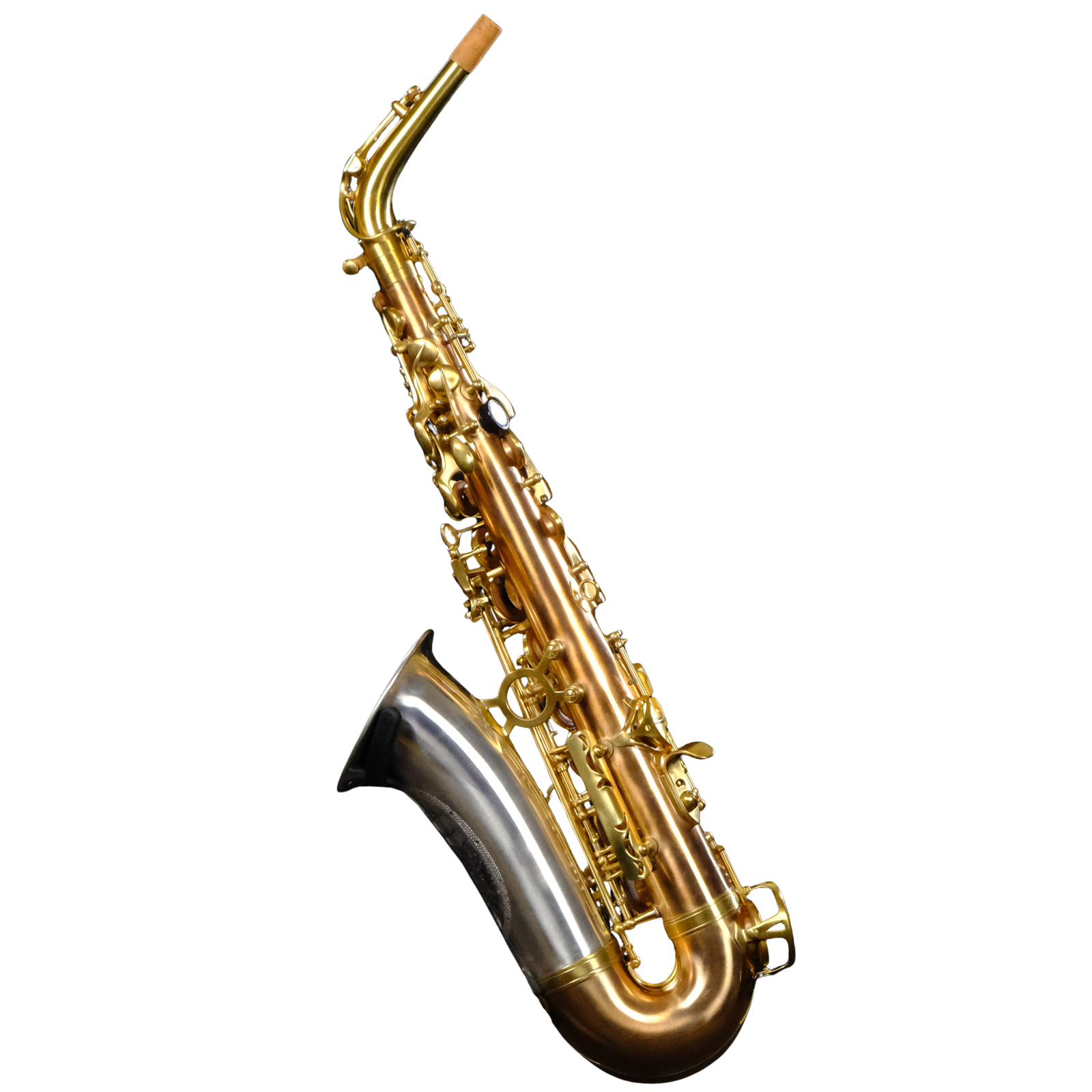 Rampone & Cazzani Two Voices Alto Saxophone (Solid Sterling Silver & Bronze) - 2006/TV/BRS