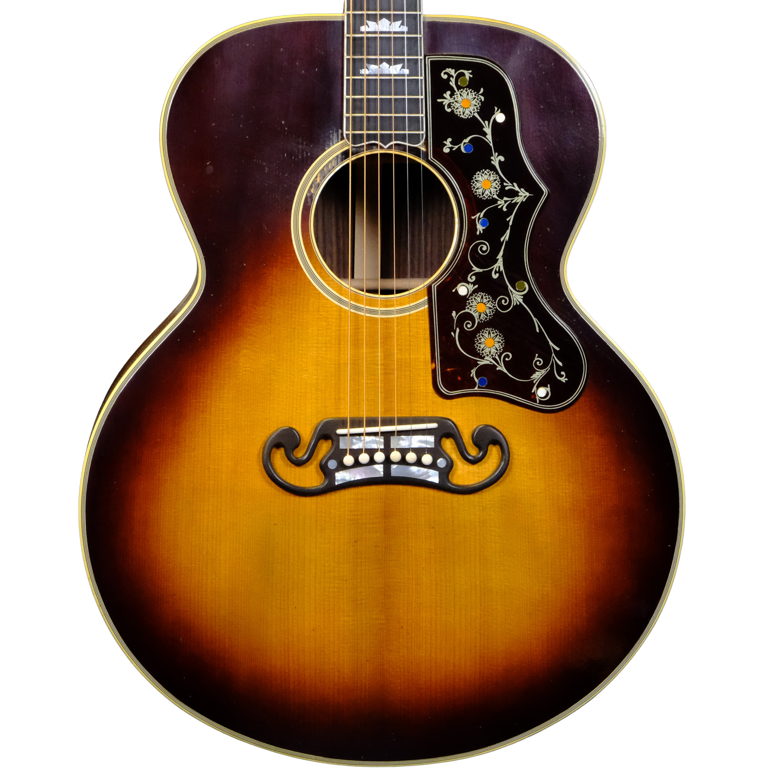 Gibson Custom Pre-War SJ-200 Rosewood - Light Aged Faded Vintage Sunburst