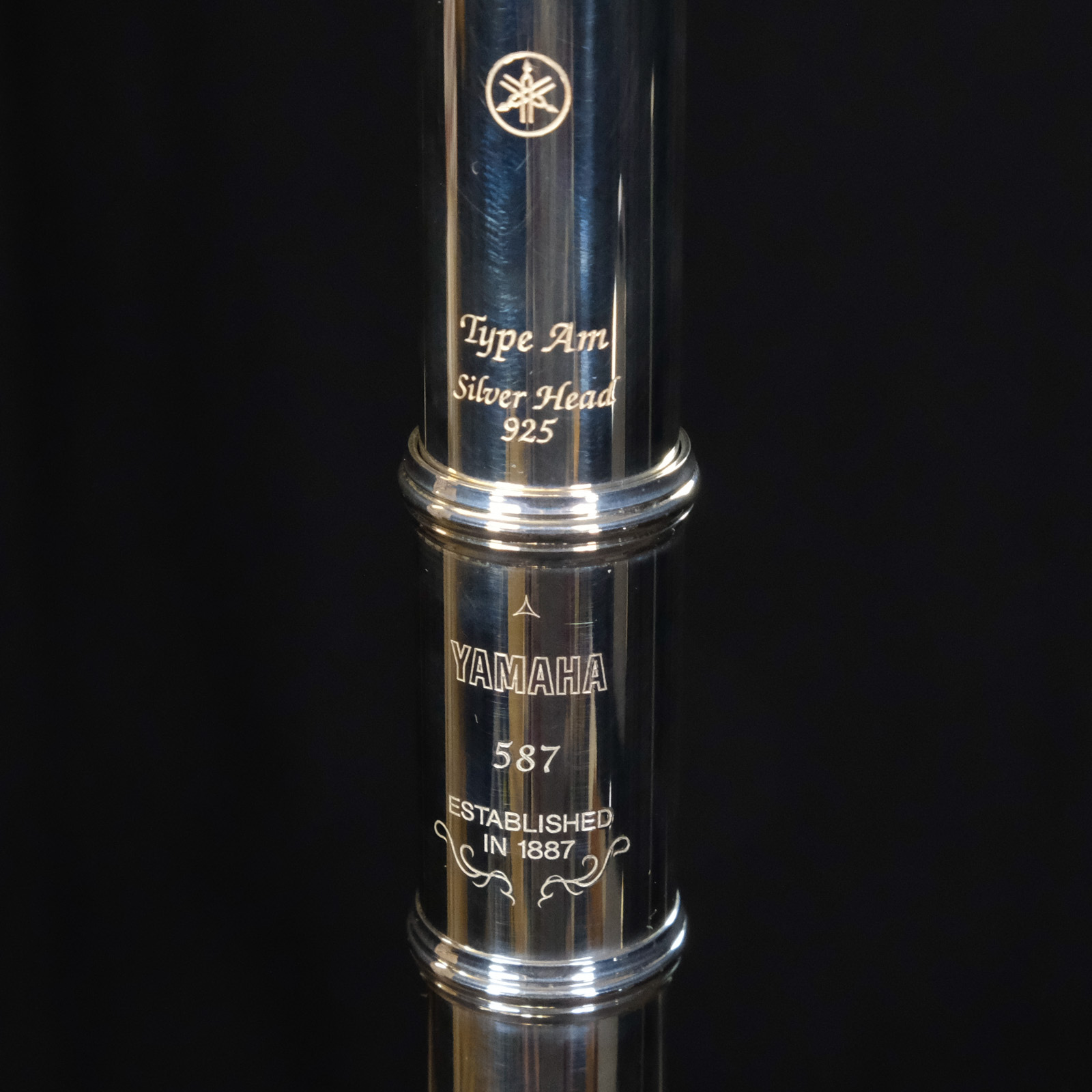 Yamaha YFL-587HCT/LPGP 500 Series Professional Flute - Gold Lip Plate