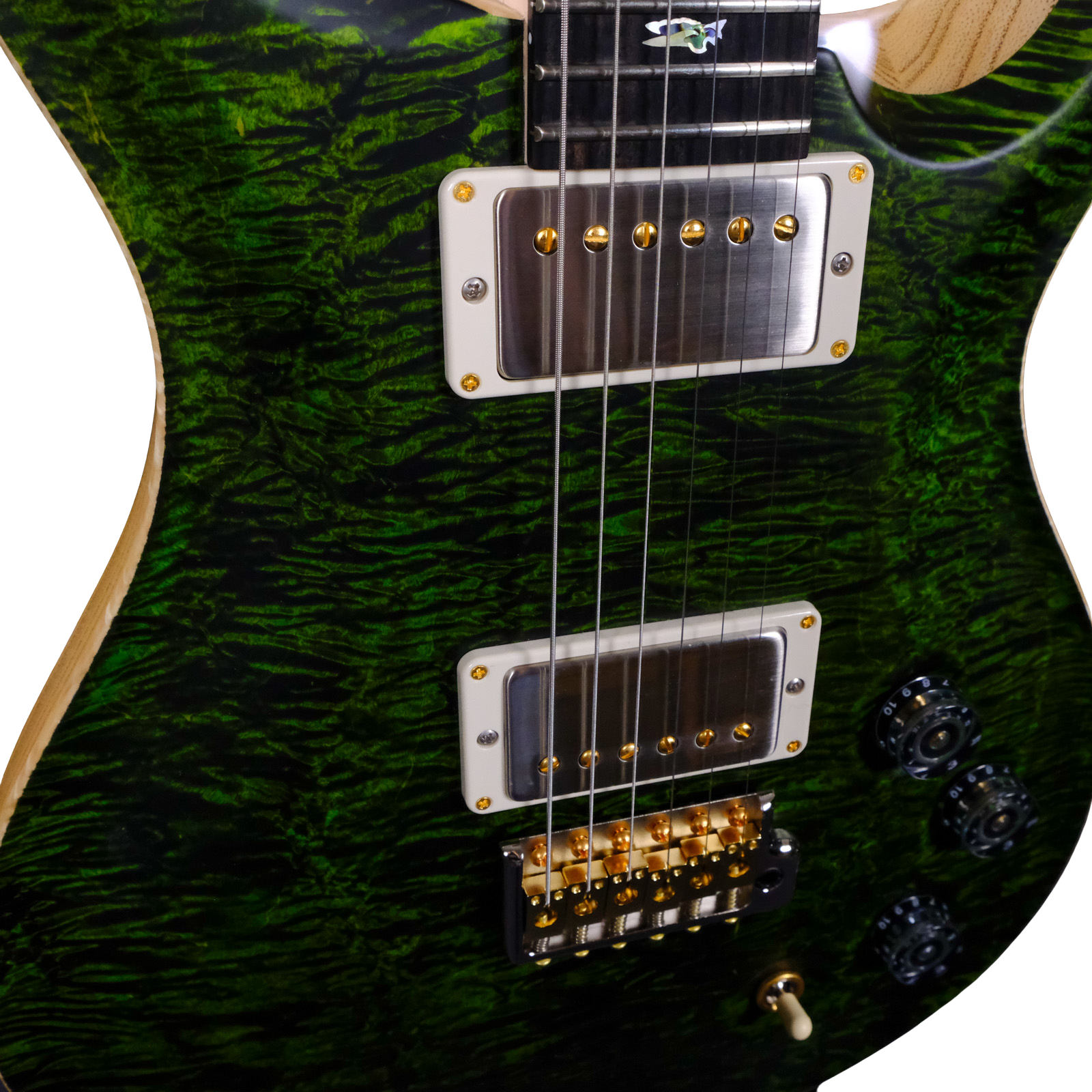 PRS Wood Library DGT Flame Maple - Jade