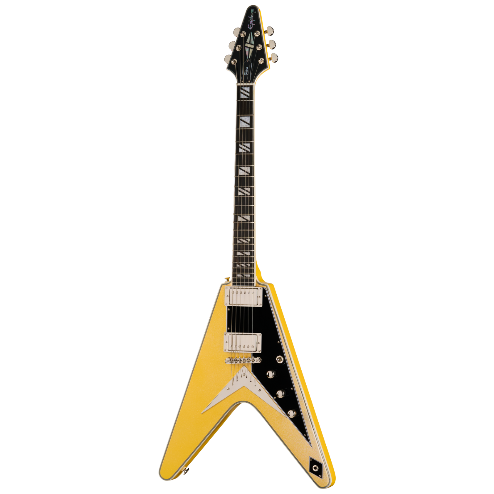 ***PREORDER*** Epiphone Futura Flying V Custom - Quicksilver Shift ***PREORDER***
