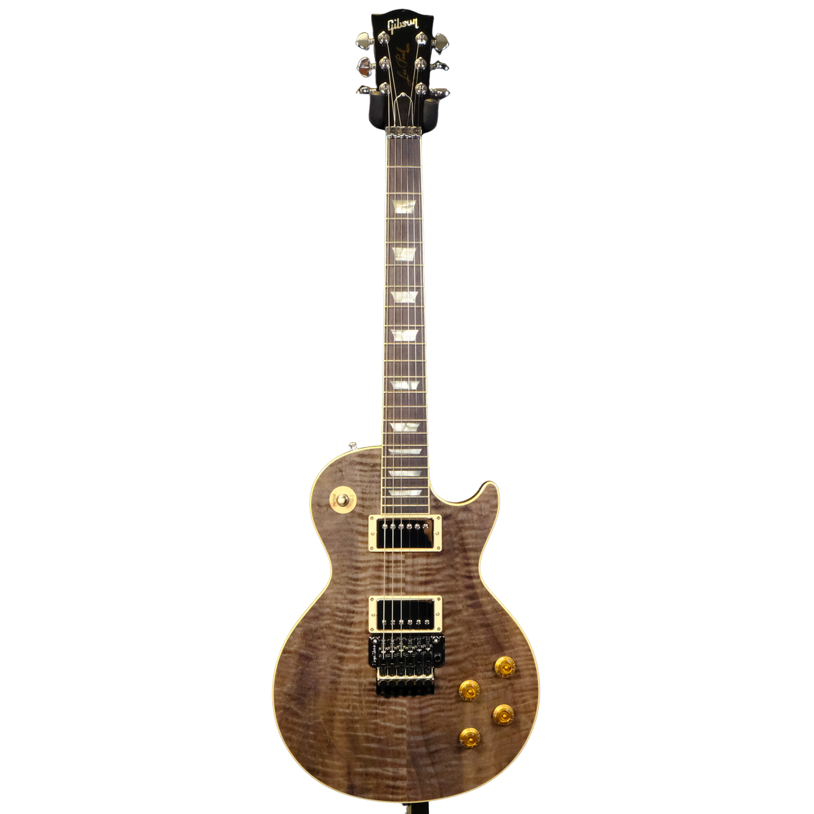 Gibson Custom Les Paul Axcess Standard Electric Guitar - Figured Top Floyd Rose DC Rust