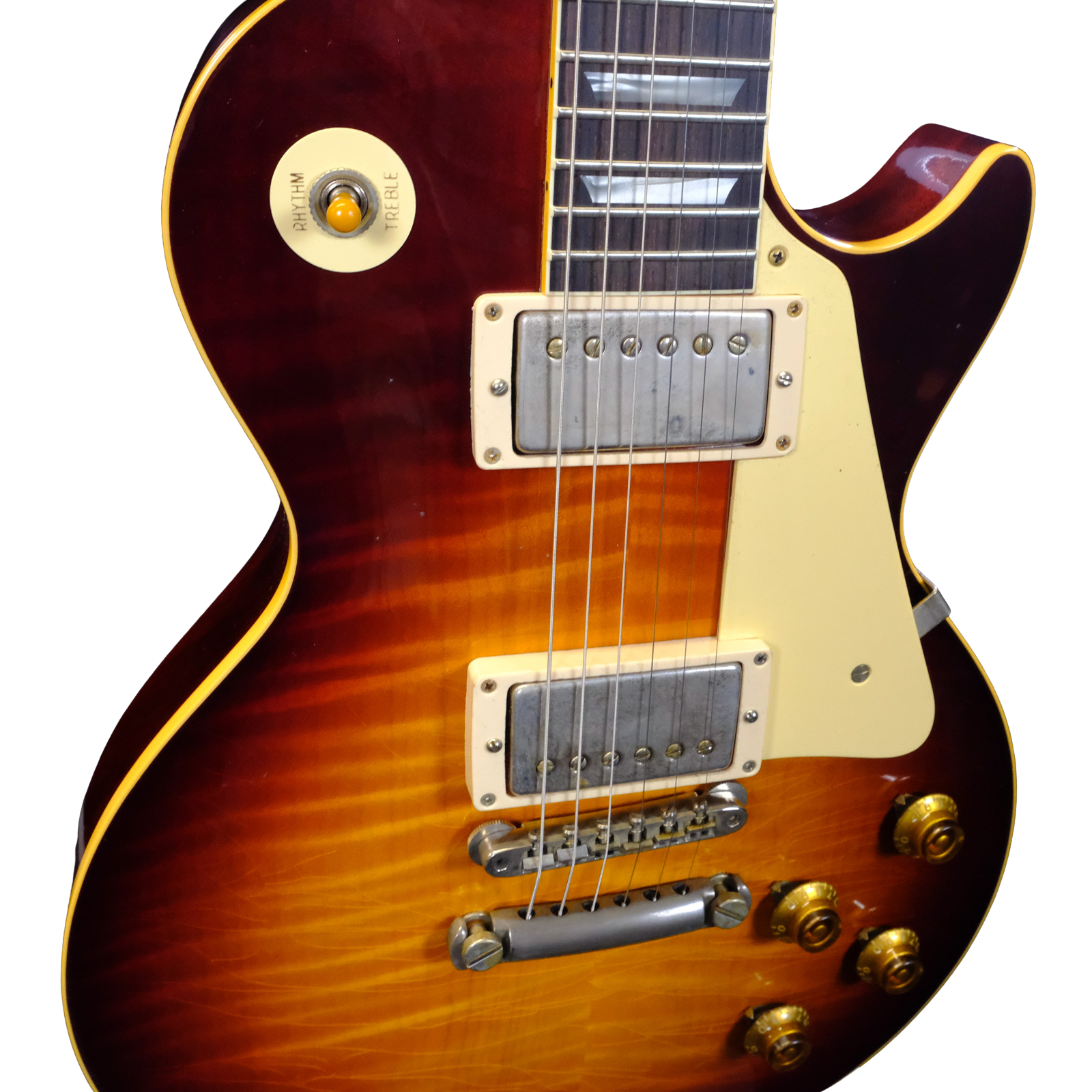 Gibson Custom Shop 1959 Les Paul Standard Reissue Brazilian Rosewood Murphy Lab Ultra Light Aged - Aged Dark Cherry Burst