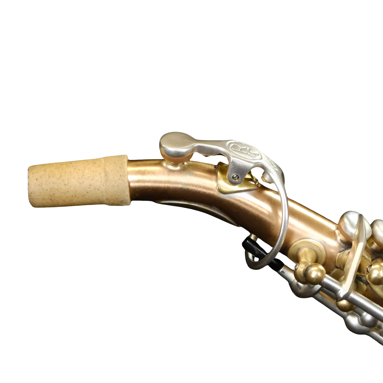 Rampone & Cazzani Solid Bronze Half-Curved Soprano Sax w/High G - 2003/SB/G