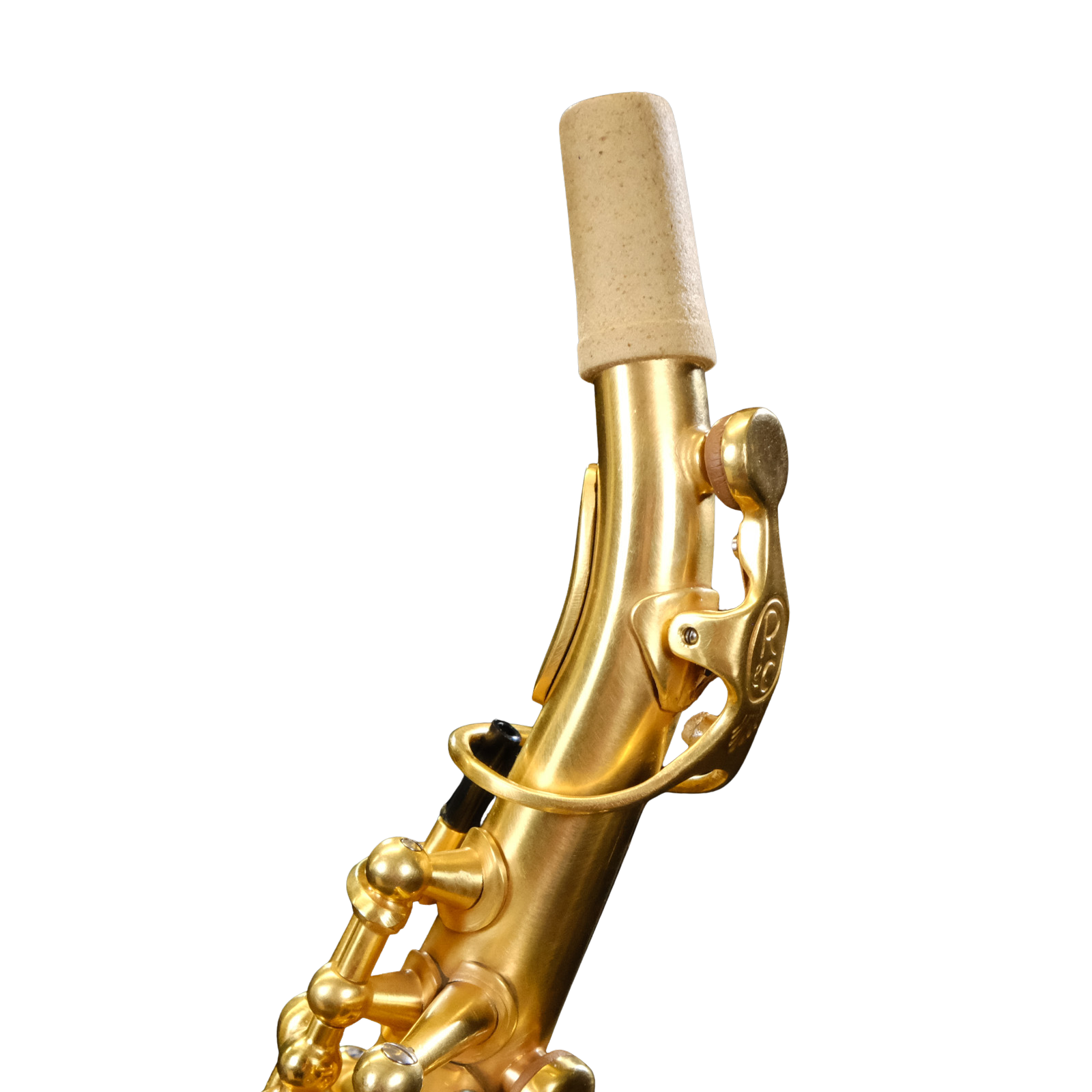 Rampone & Cazzani R1 Jazz Curved Soprano Saxophone - Gold - 2004/J/AU