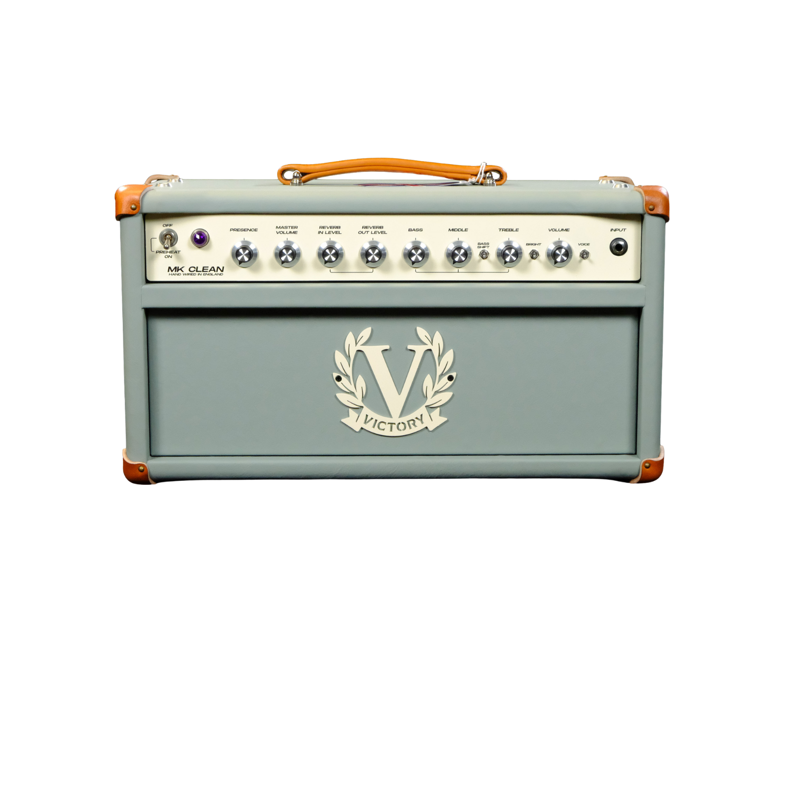 Victory Amps MK Clean Head and MK112 Cabinet - Sage Green