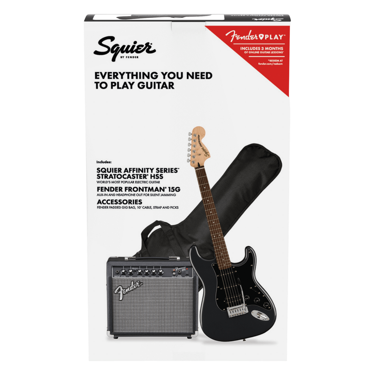 Squier Affinity Series® Stratocaster® HSS Pack