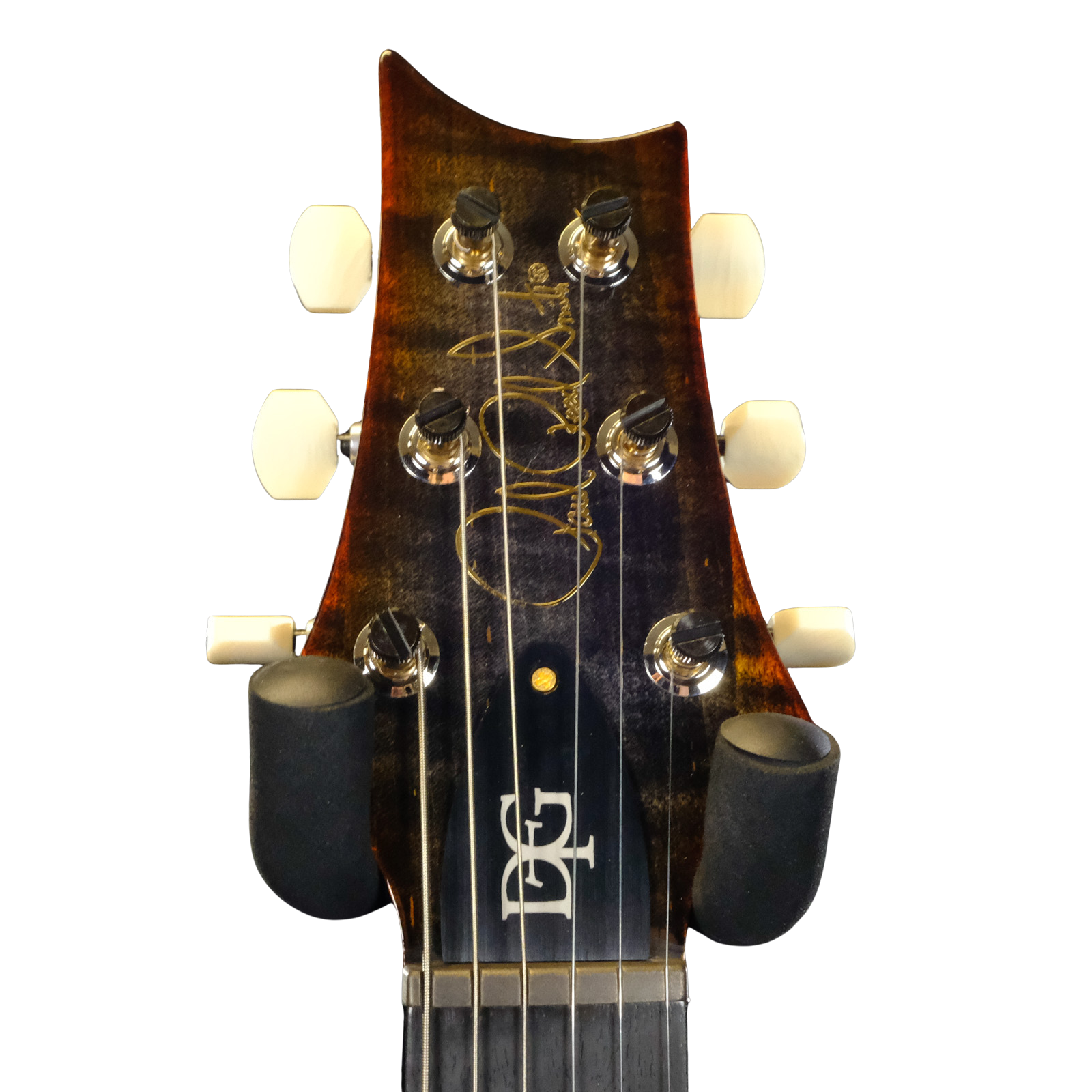 PRS Wood Library DGT Quilted Maple - Burnt Maple Leaf with Stained Neck